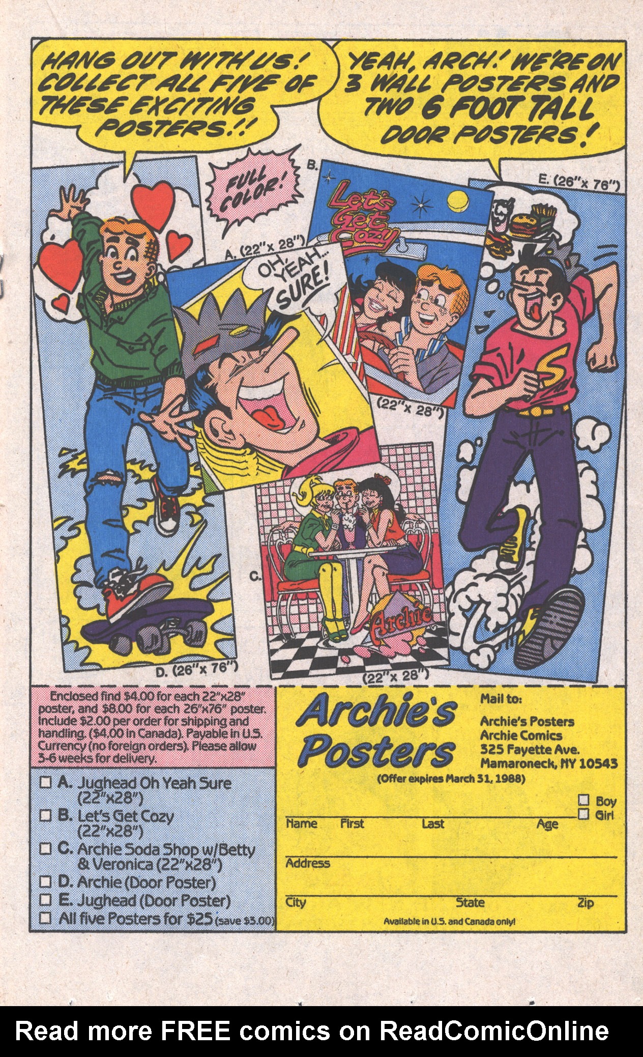 Read online Archie Giant Series Magazine comic -  Issue #580 - 19