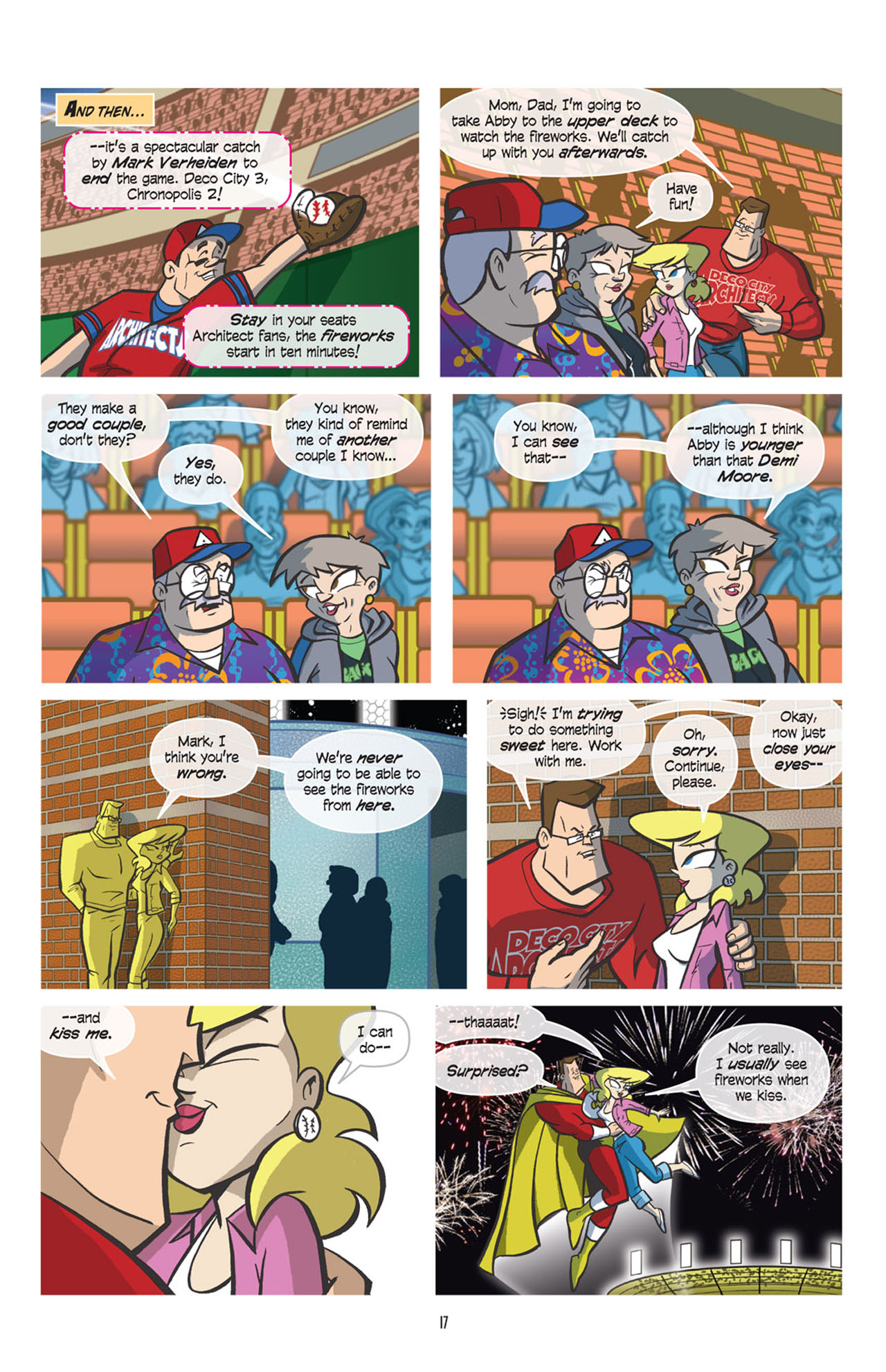 Read online Love and Capes comic -  Issue #5 - 18