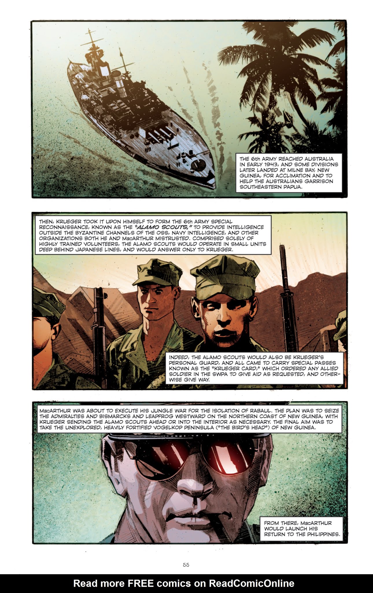 Read online Fever Ridge: A Tale of MacArthur's Jungle War comic -  Issue # _TPB - 53