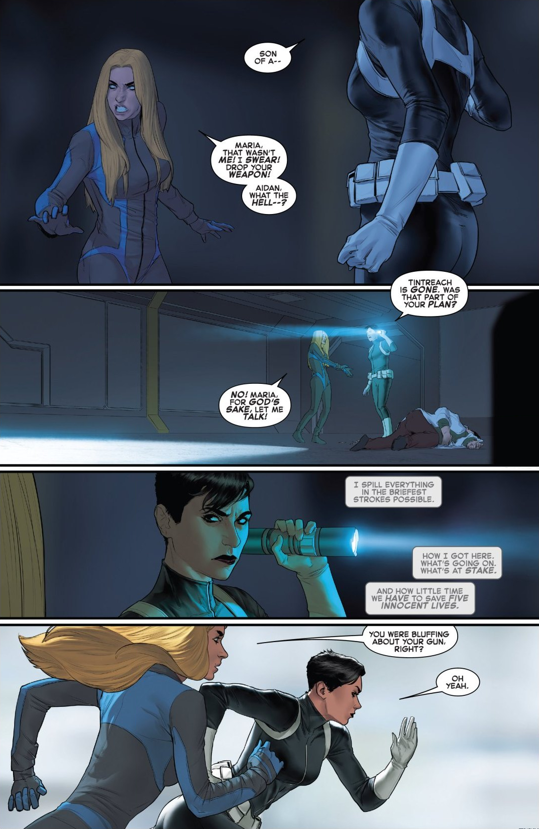 Read online Invisible Woman comic -  Issue #5 - 4
