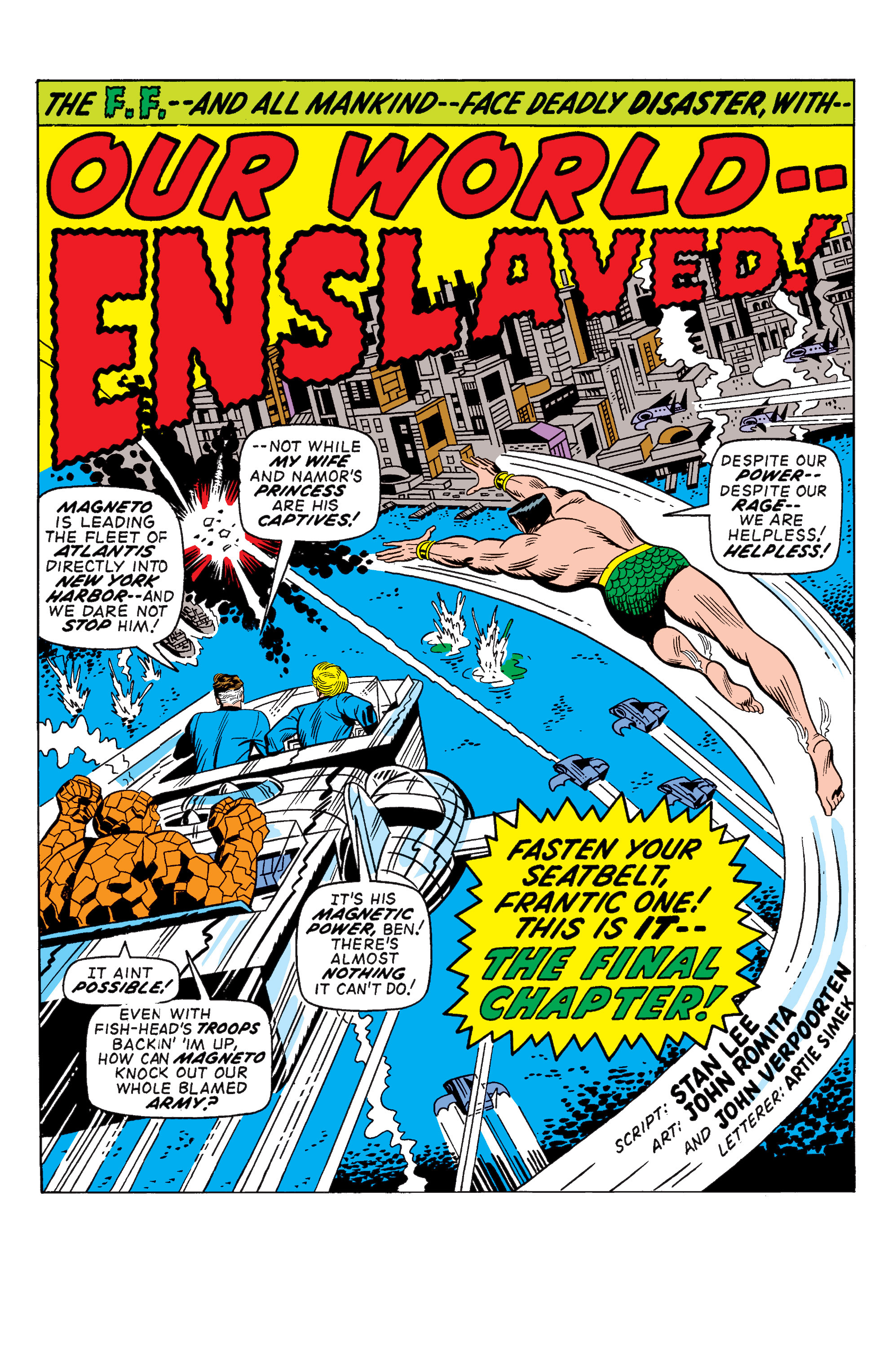 Read online Marvel Masterworks: The Fantastic Four comic -  Issue # TPB 10 (Part 3) - 15