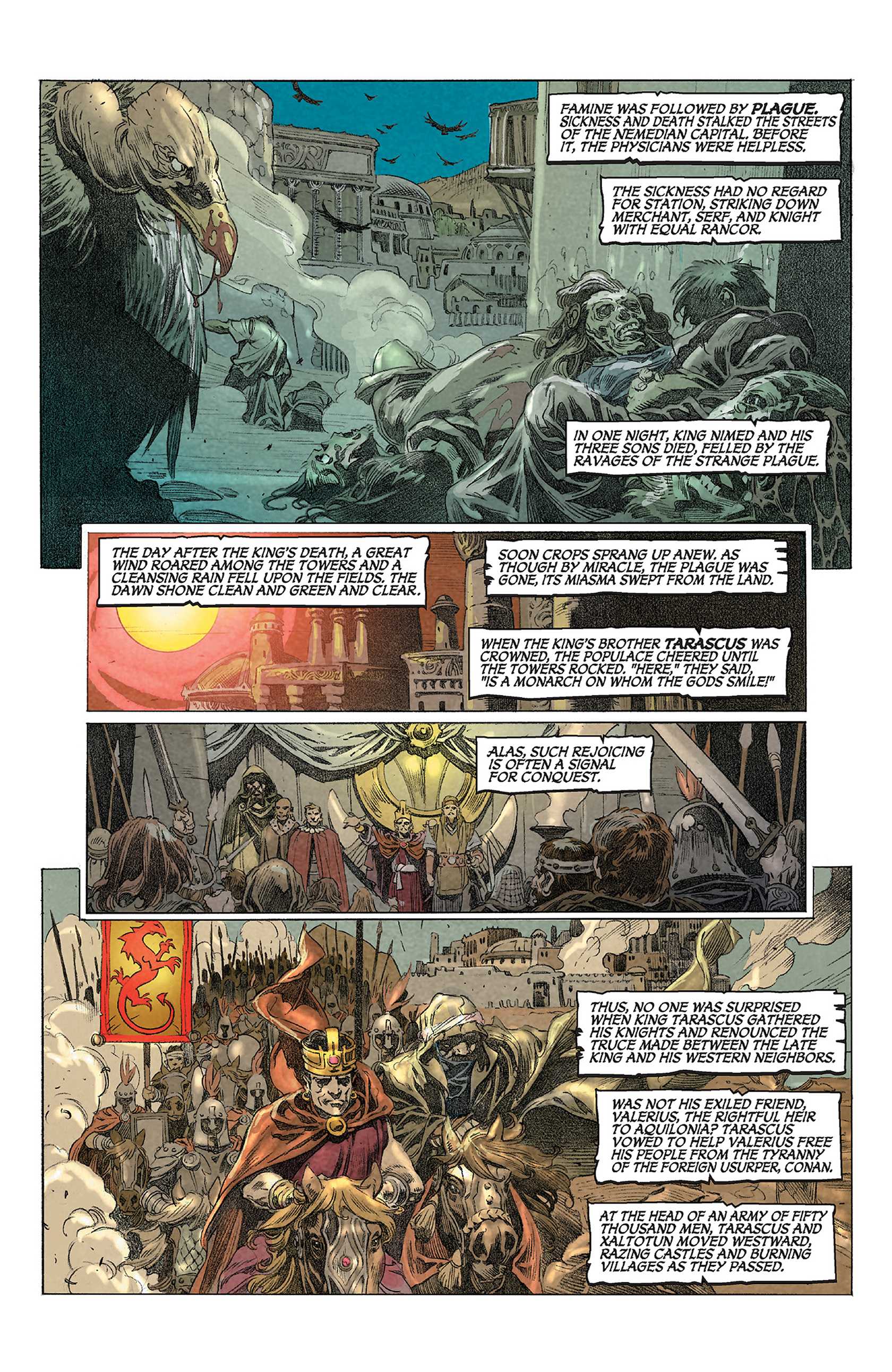Read online King Conan: The Hour of the Dragon comic -  Issue #1 - 14
