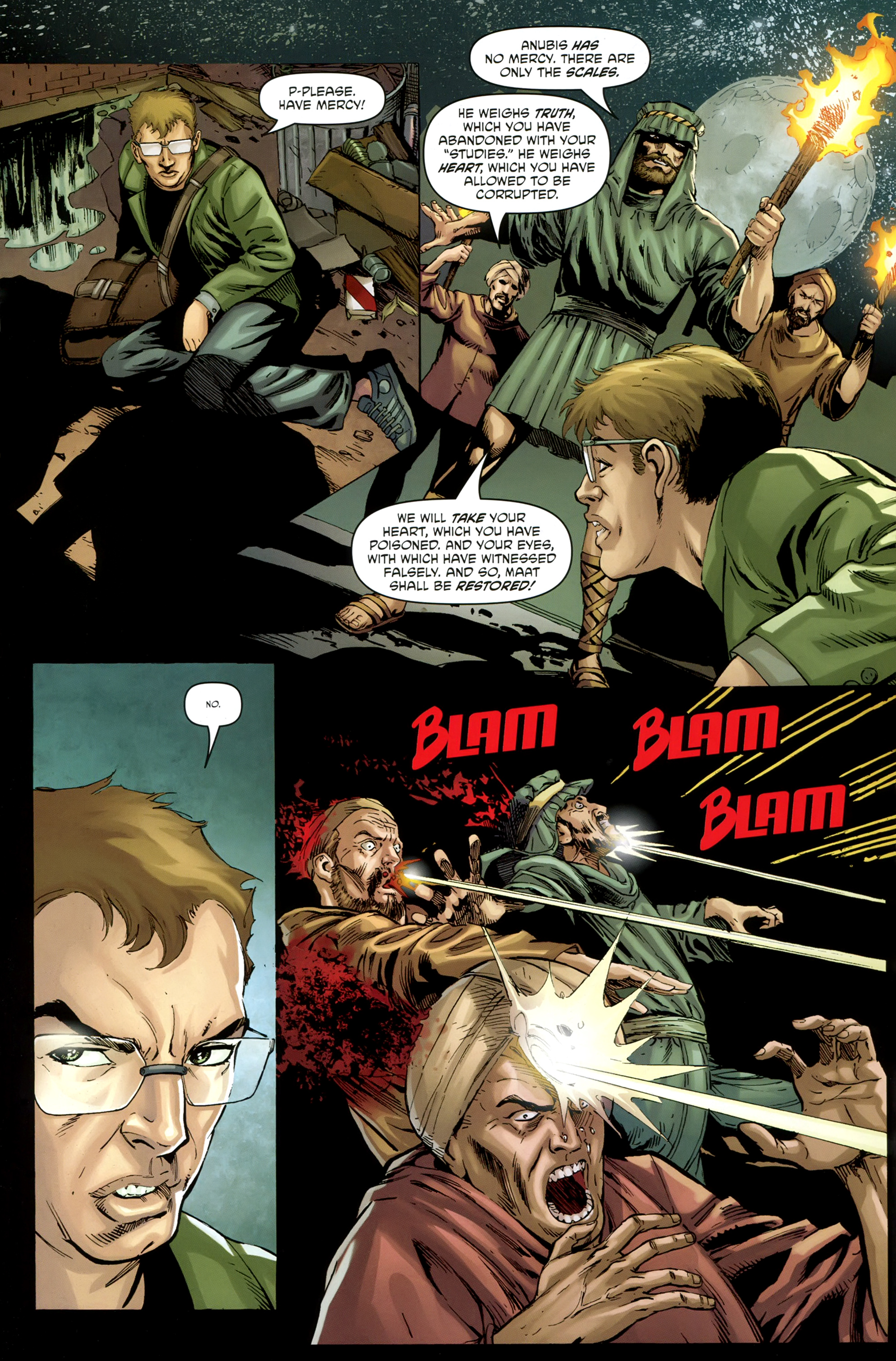 Read online God Is Dead comic -  Issue #1 - 17