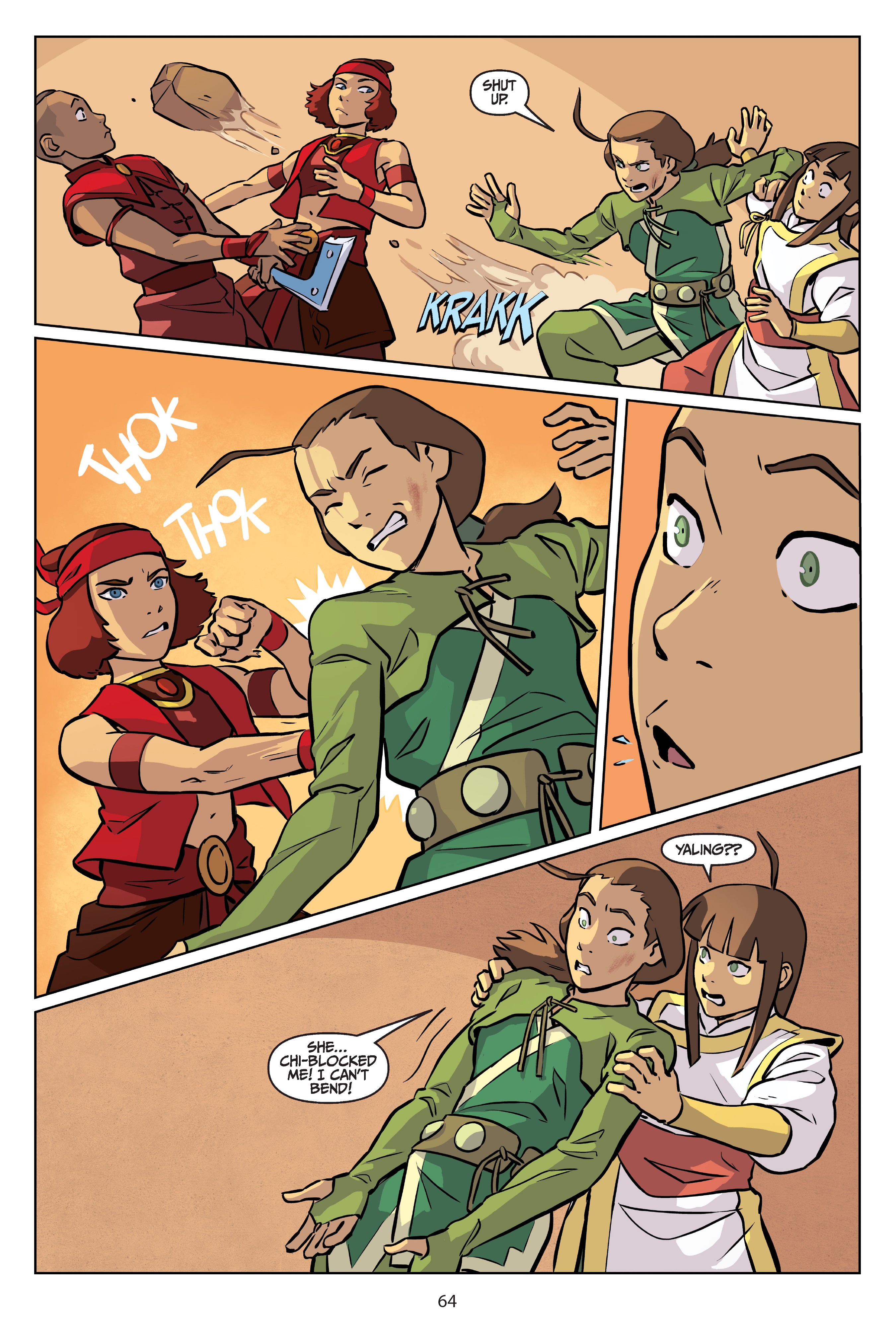 Read online Nickelodeon Avatar: The Last Airbender - Imbalance comic -  Issue # TPB 2 - 65