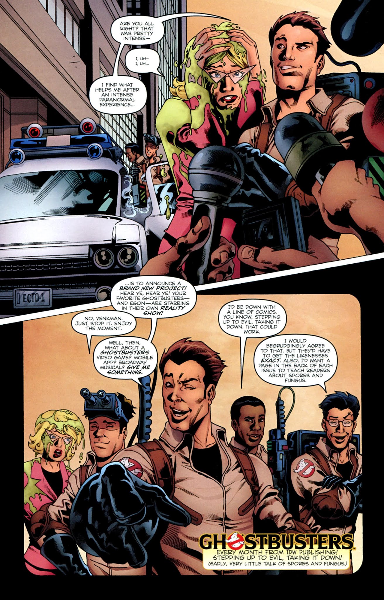 Read online Ghostbusters: Times Scare! comic -  Issue # Full - 13