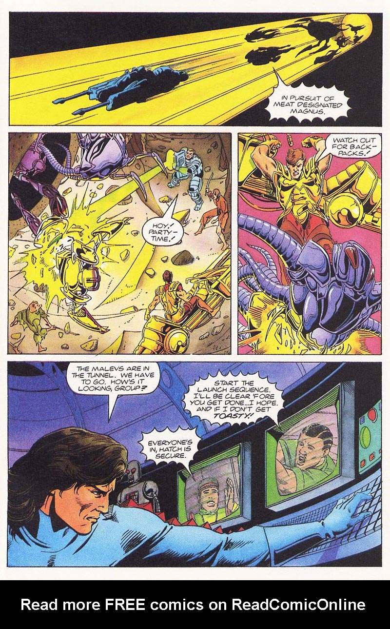 Read online Magnus Robot Fighter (1991) comic -  Issue #29 - 19