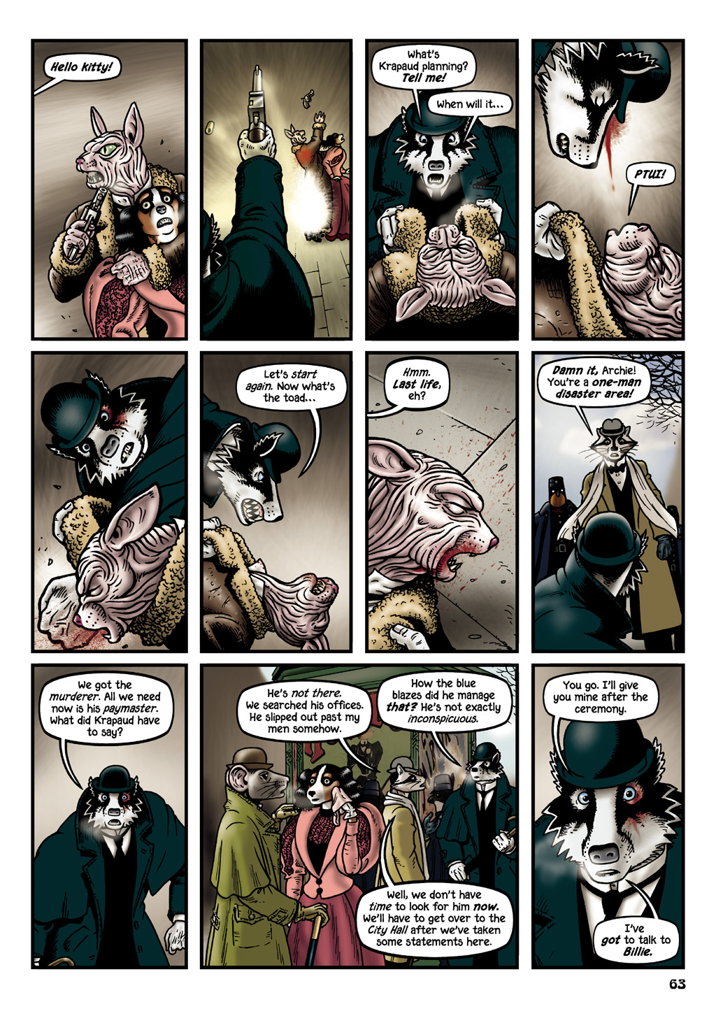 Read online Grandville Bête Noire comic -  Issue # TPB - 66