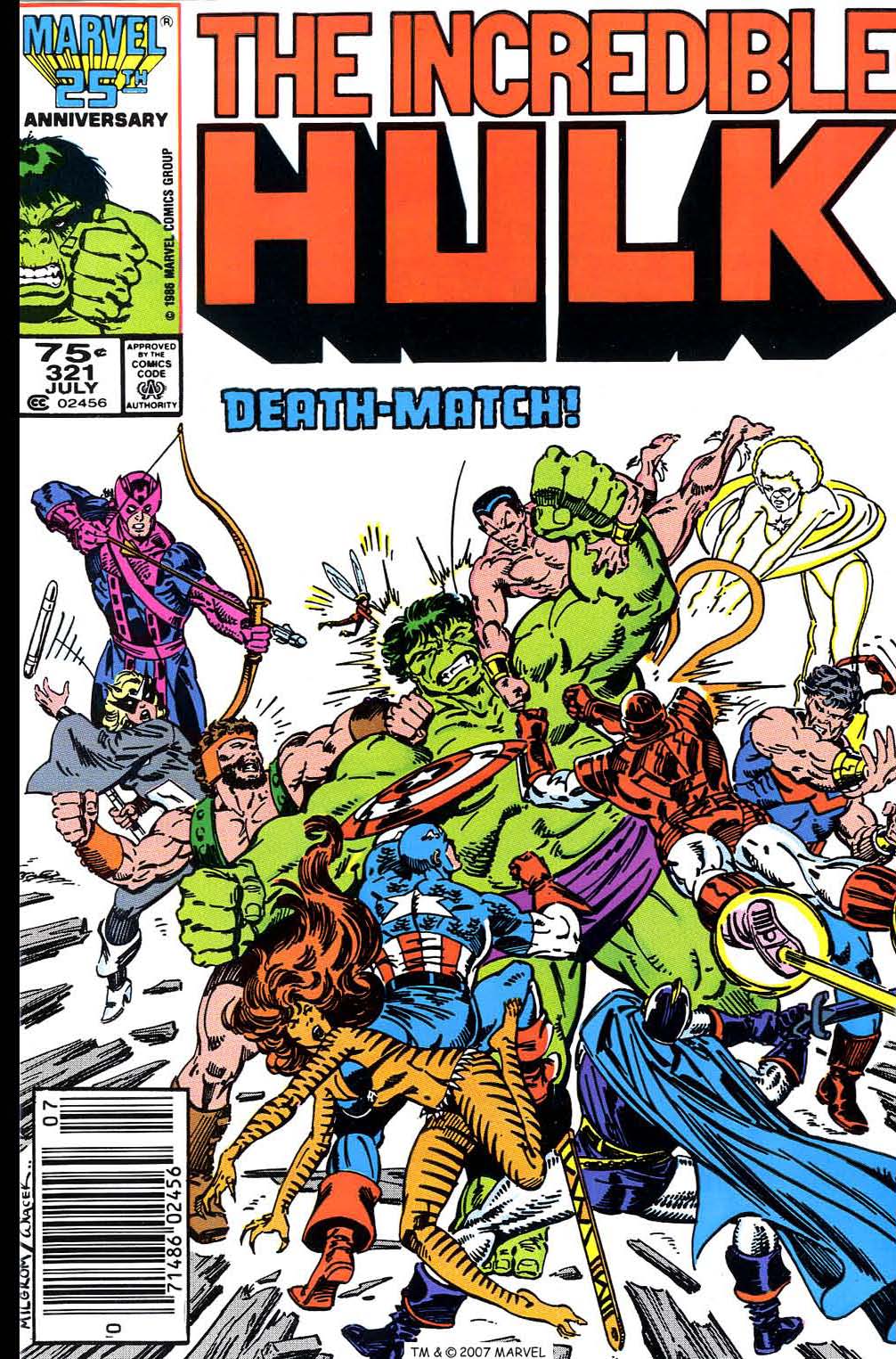 Read online The Incredible Hulk (1968) comic -  Issue #321 - 1