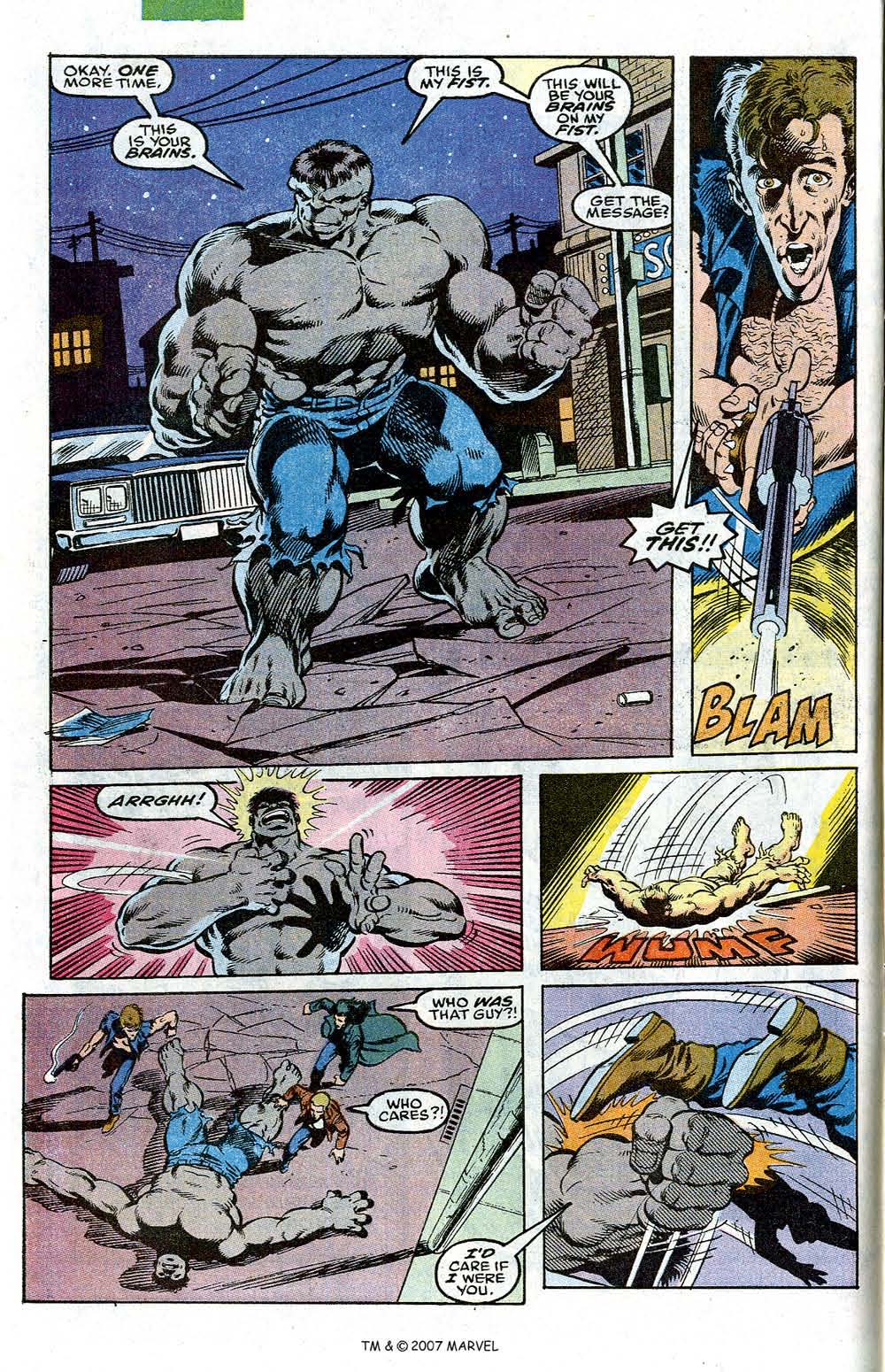 Read online The Incredible Hulk (1968) comic -  Issue #374 - 10