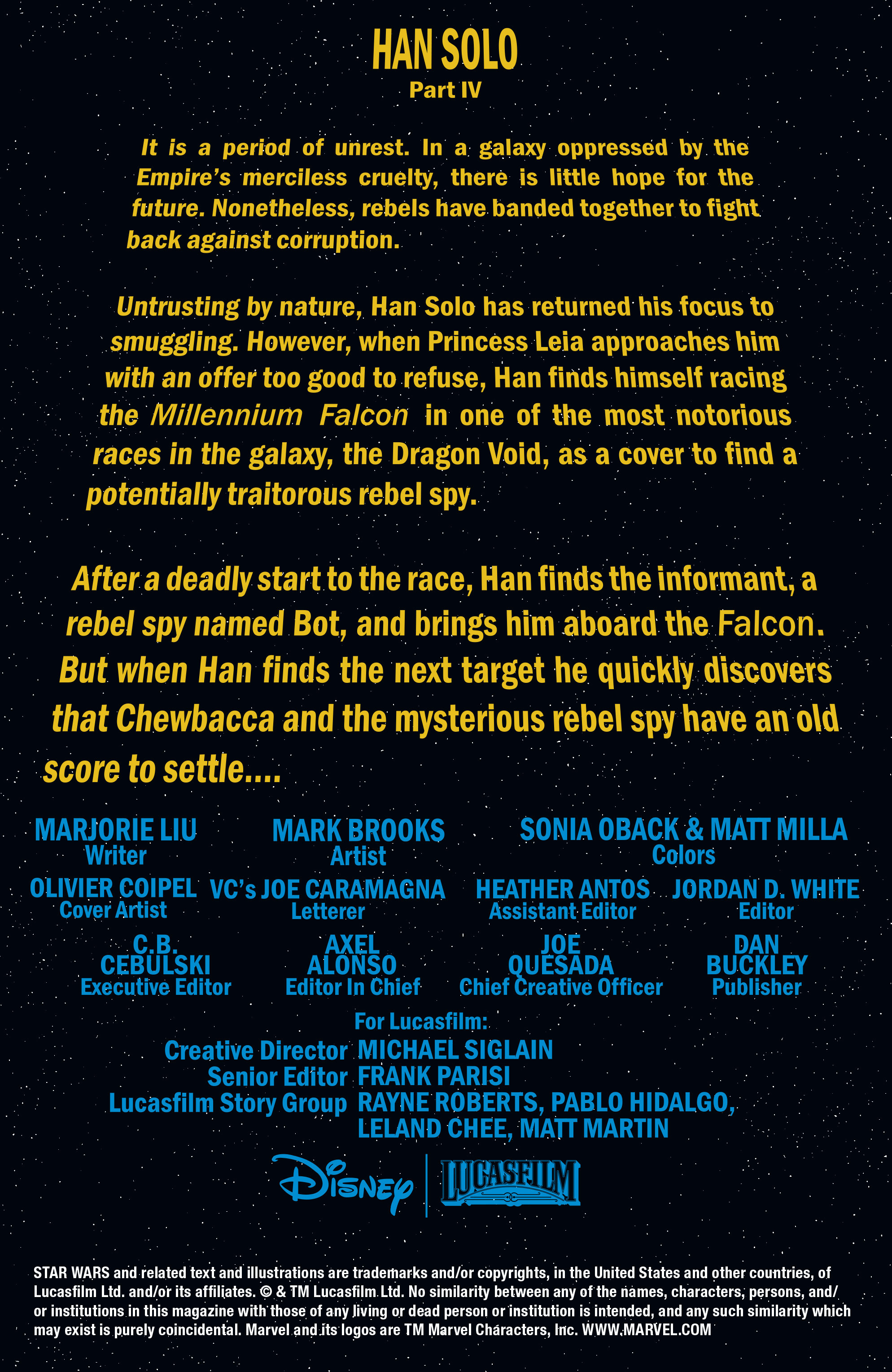 Read online Han Solo comic -  Issue #4 - 6