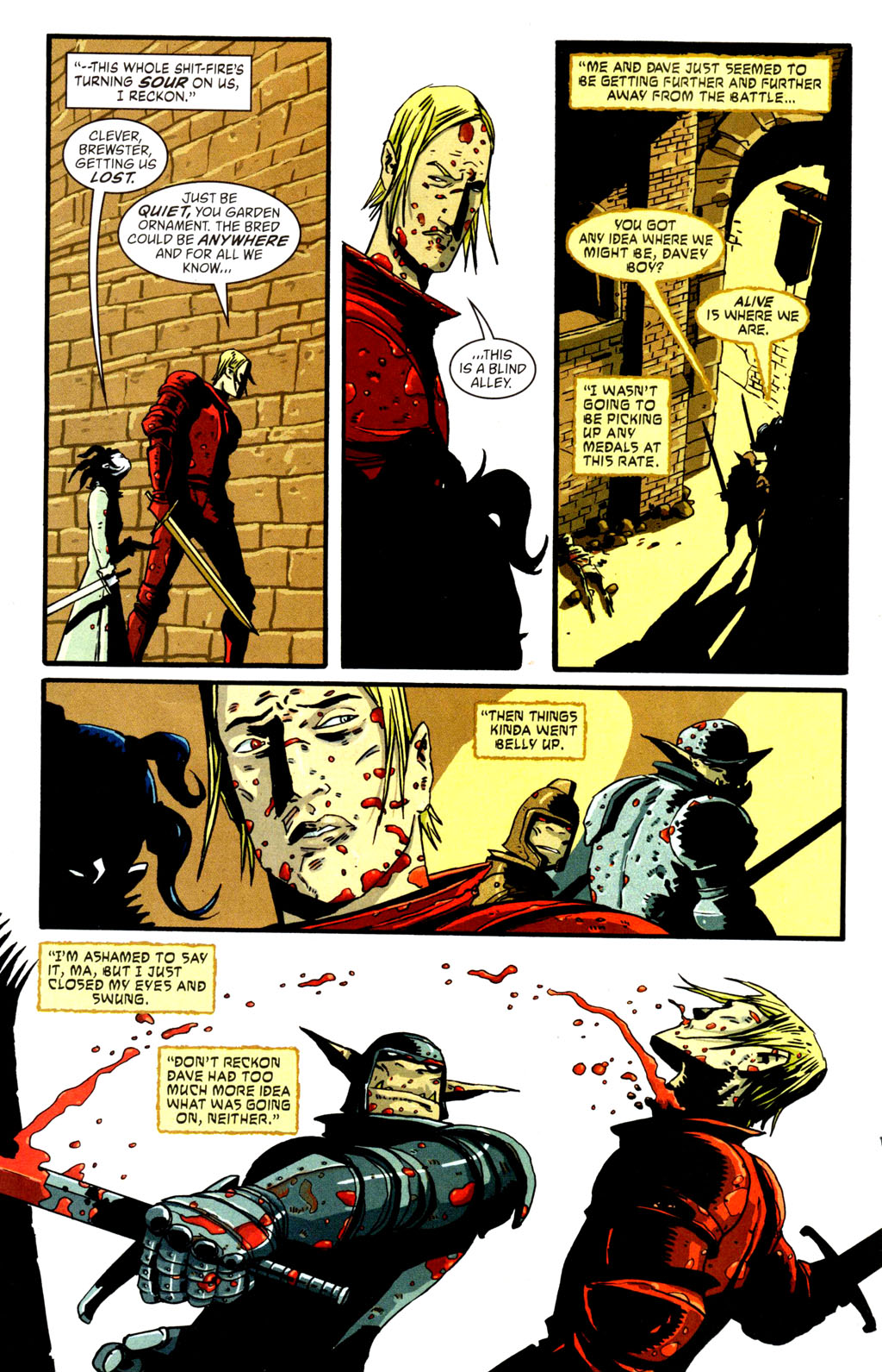 Read online Books of Magick: Life During Wartime comic -  Issue #9 - 14