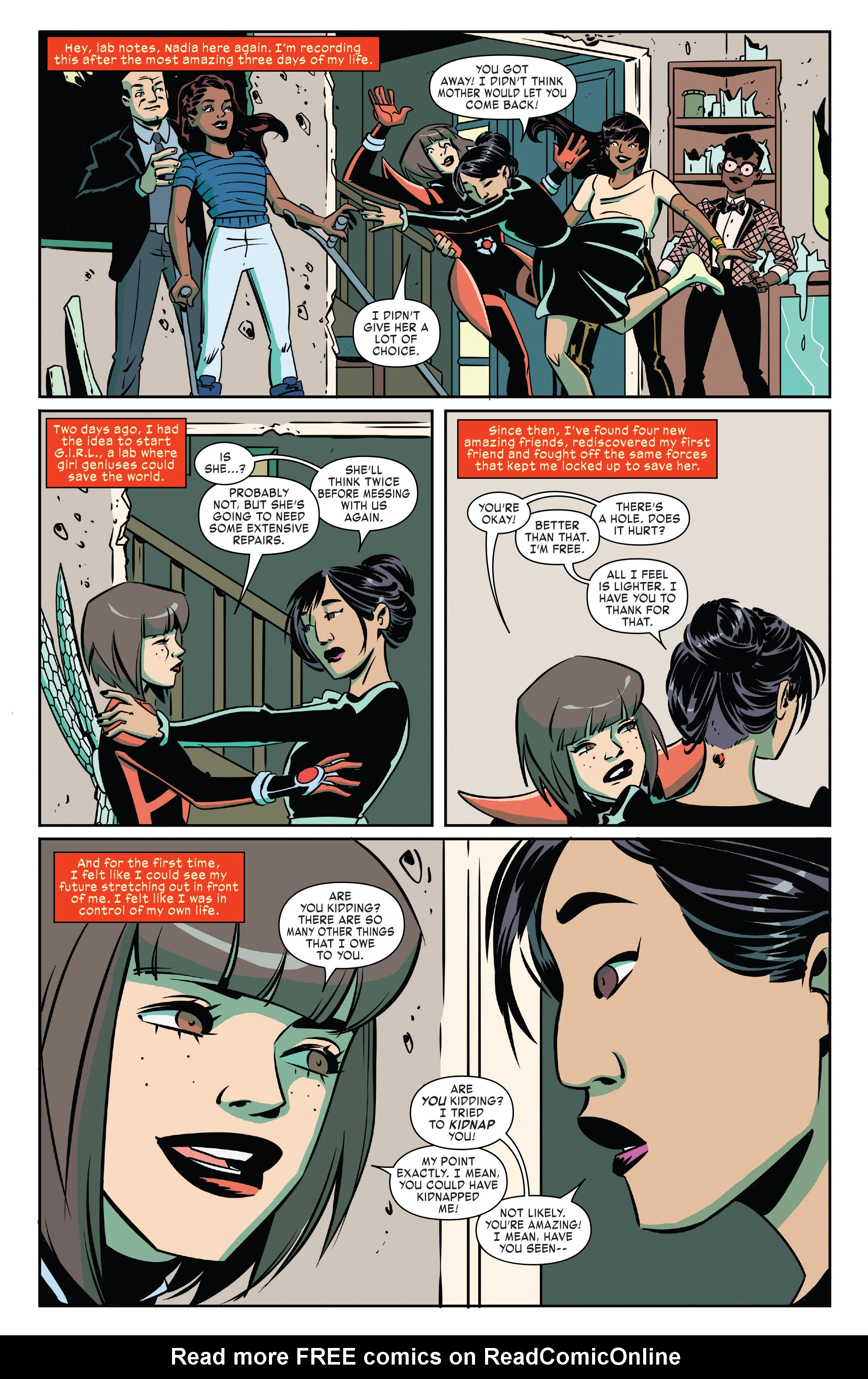 Read online The Unstoppable Wasp comic -  Issue #6 - 21