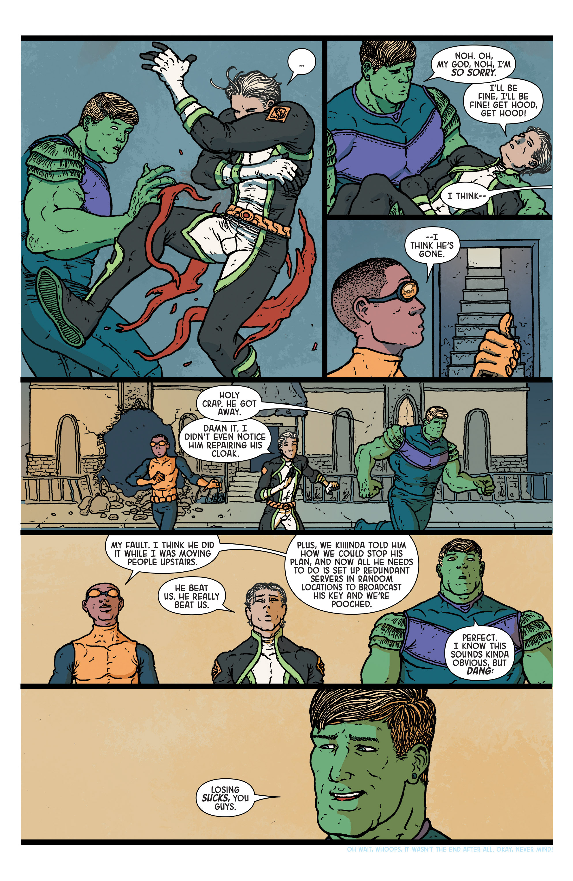 Read online Original Sins comic -  Issue #5 - 17