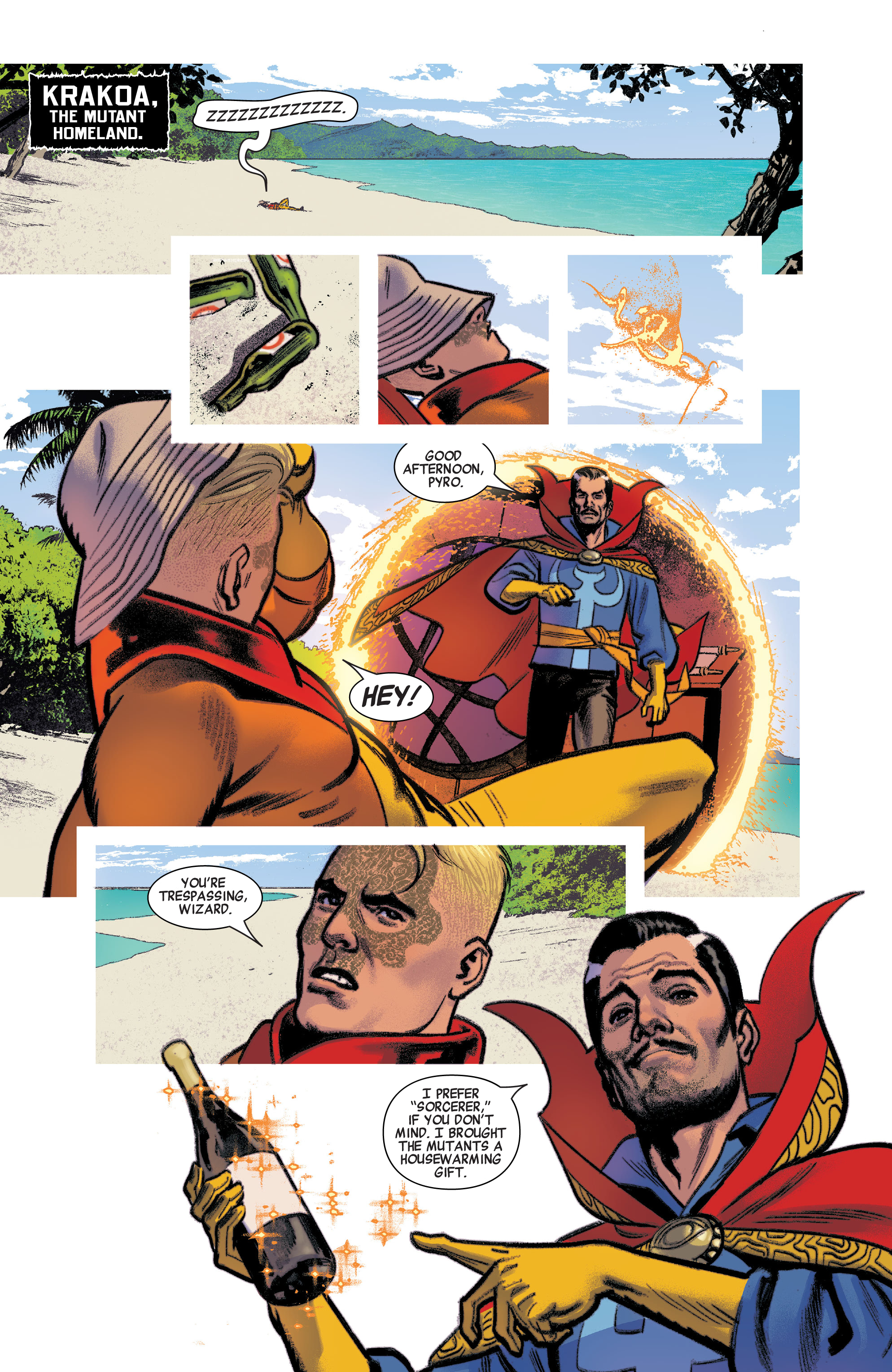 Read online Savage Avengers comic -  Issue #0 - 3