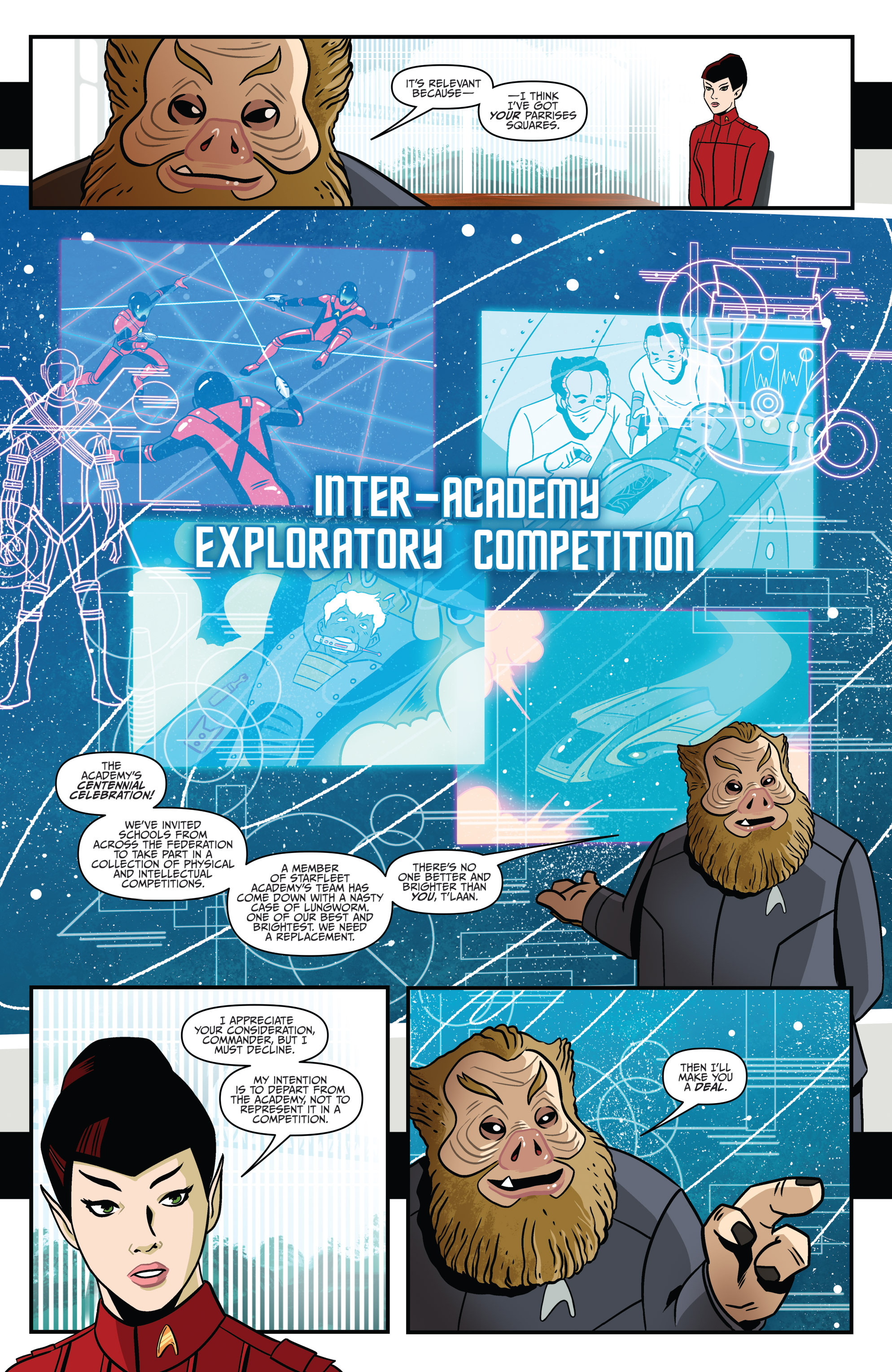 Read online Star Trek: Starfleet Academy (2015) comic -  Issue #1 - 11