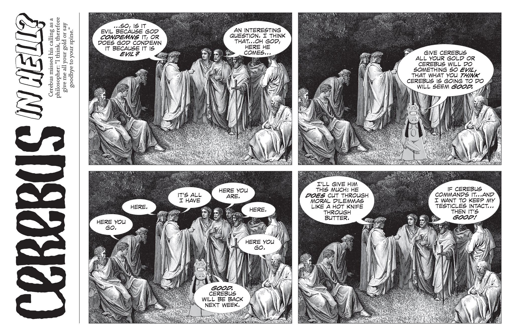 Read online Cerebus in Hell? comic -  Issue #4 - 14