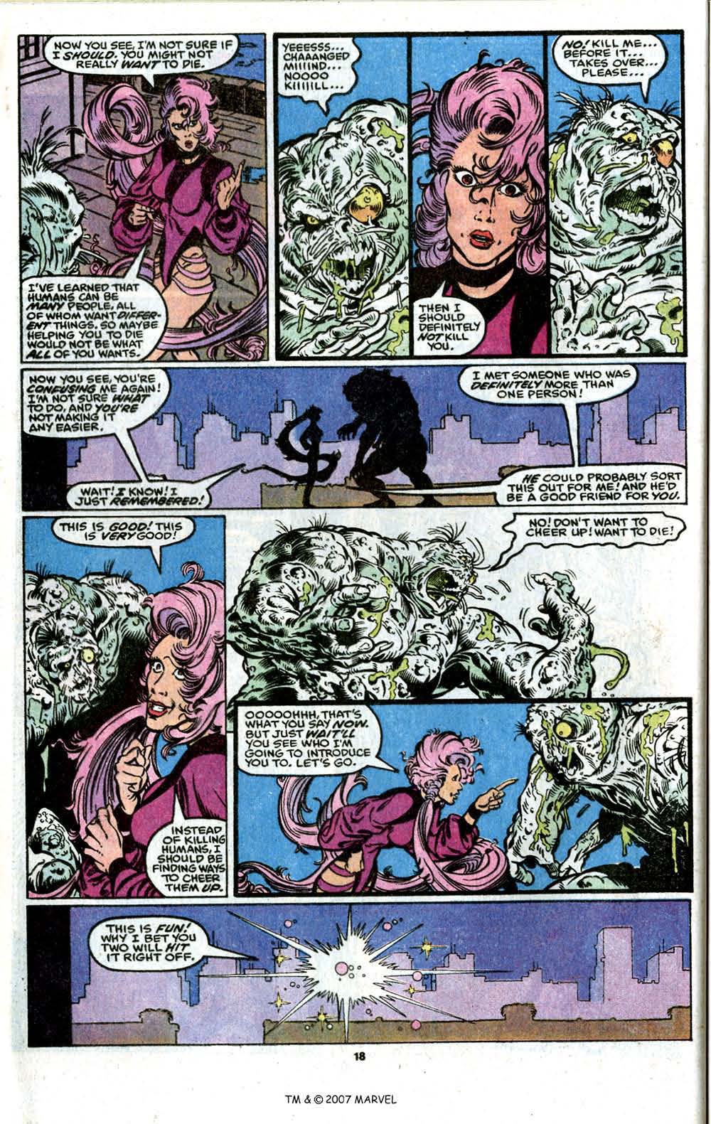 Read online The Incredible Hulk Annual comic -  Issue #16 - 20