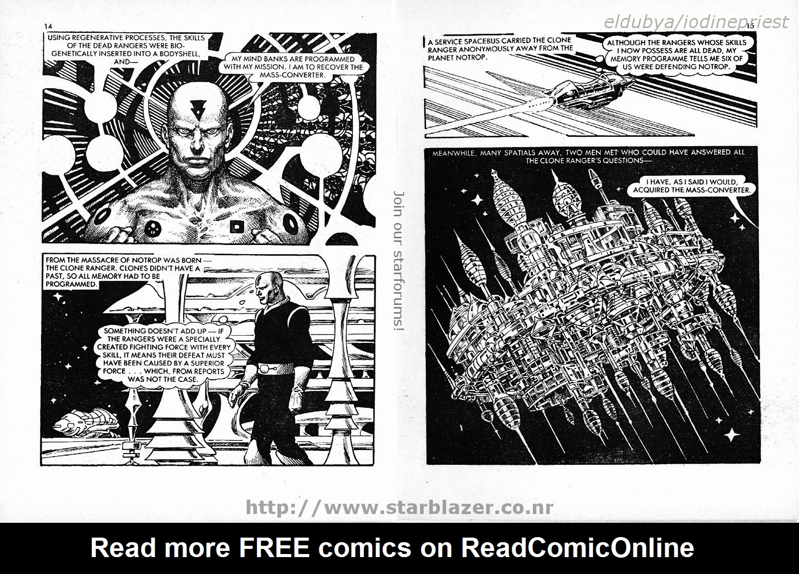 Read online Starblazer comic -  Issue #166 - 9