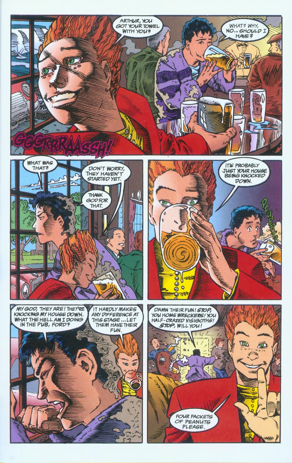 Read online Hitchhiker's Guide to the Galaxy comic -  Issue #1 - 17