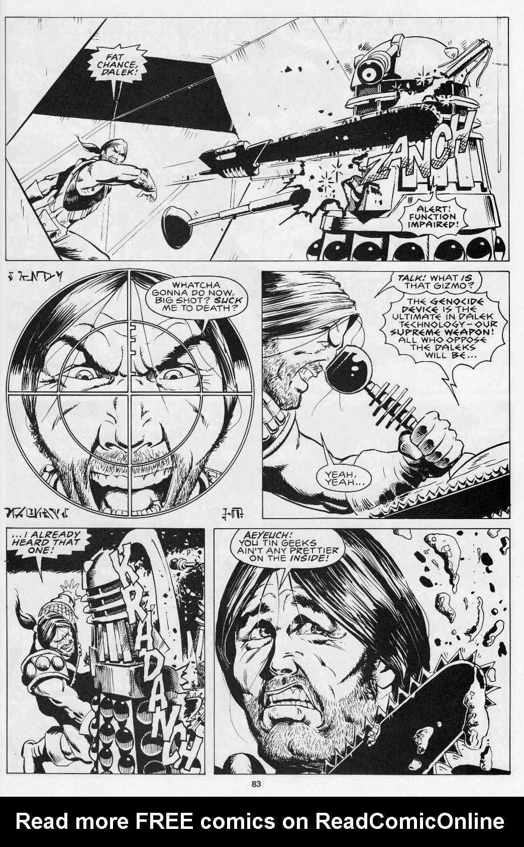 Read online Abslom Daak - Dalek Killer comic -  Issue # TPB - 80