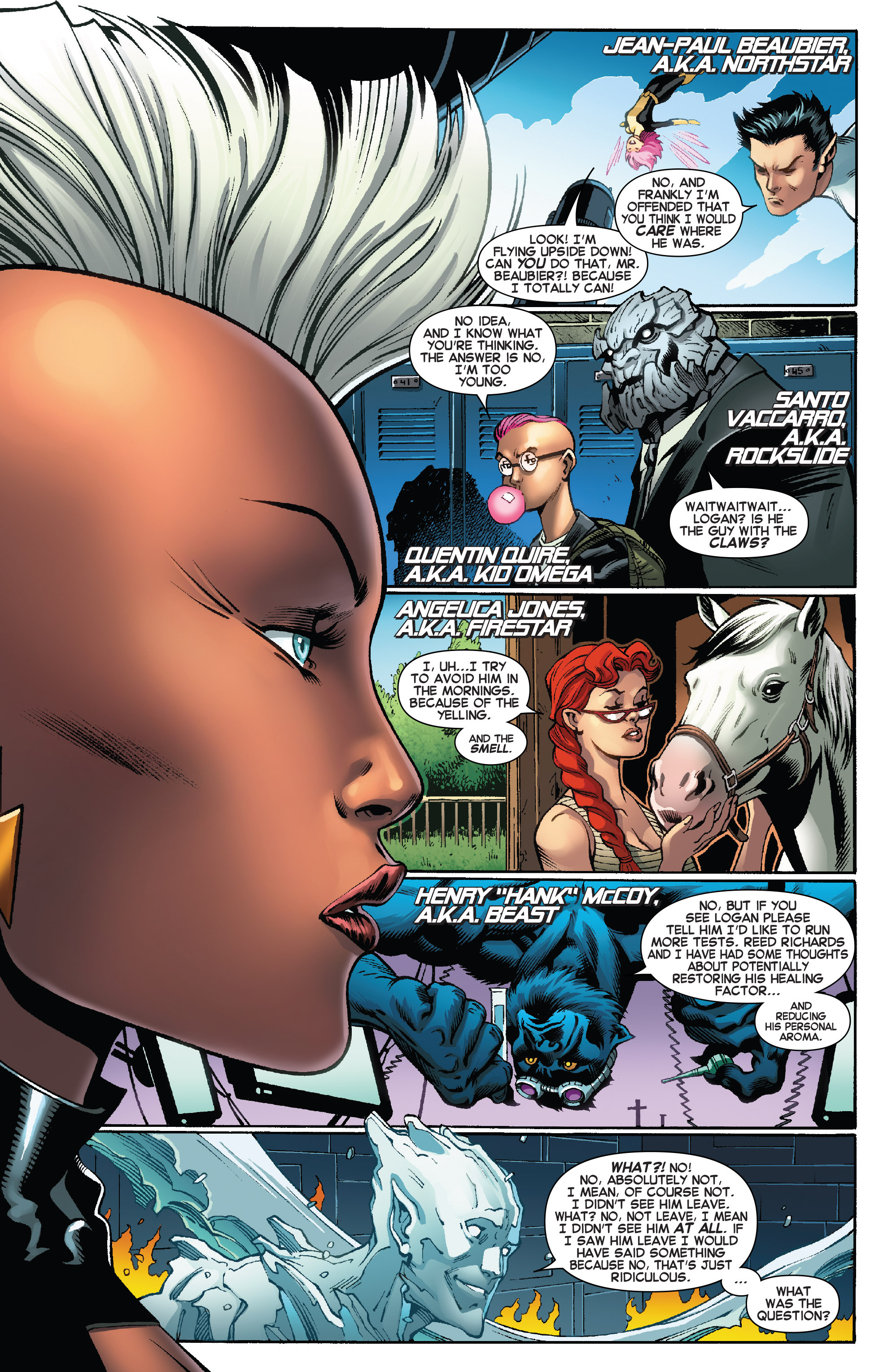 Read online Amazing X-Men (2014) comic -  Issue #8 - 9