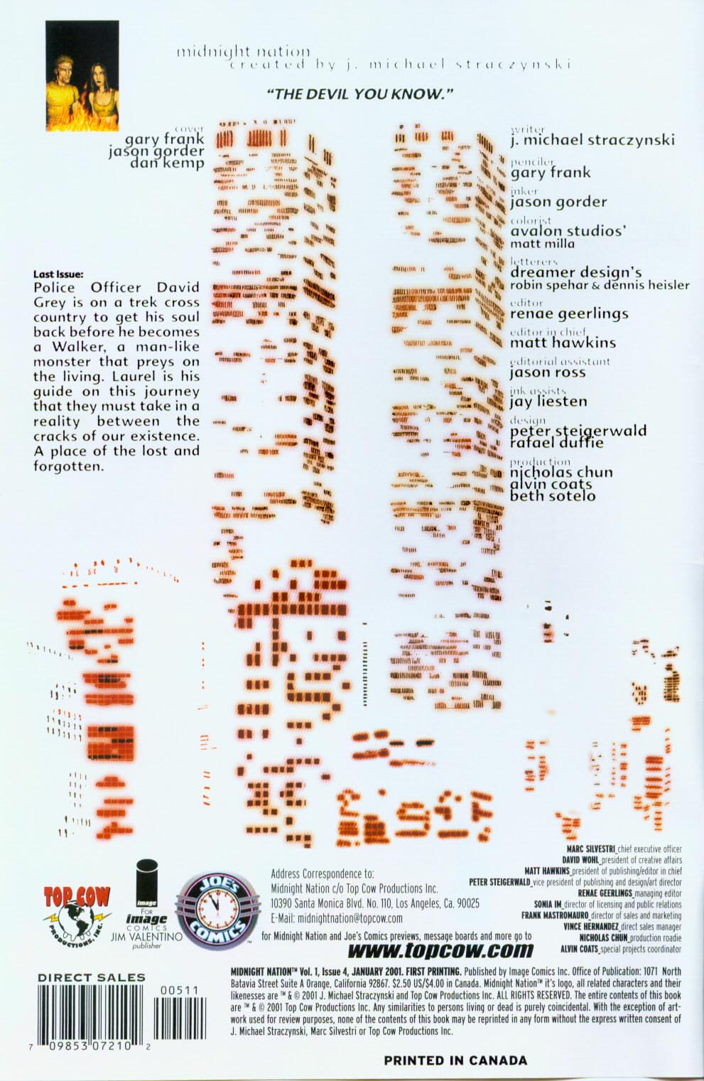 Read online Midnight Nation comic -  Issue #4 - 2