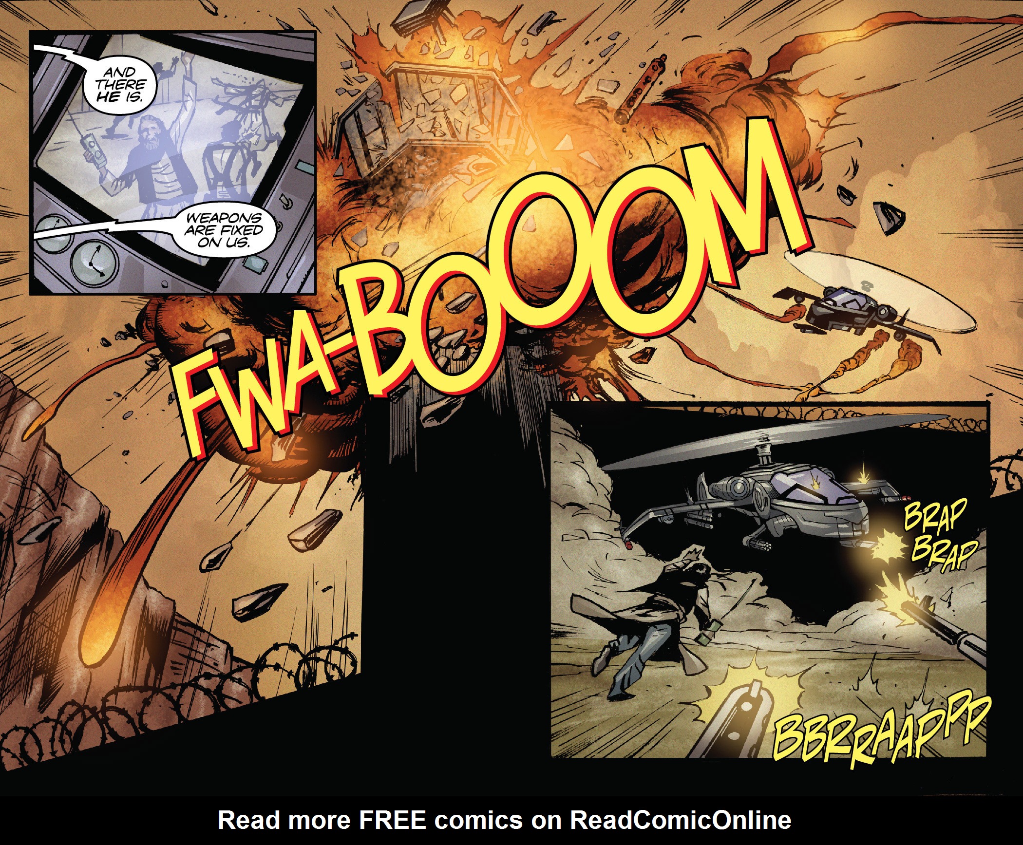 Read online Airwolf Airstrikes comic -  Issue #1 - 13