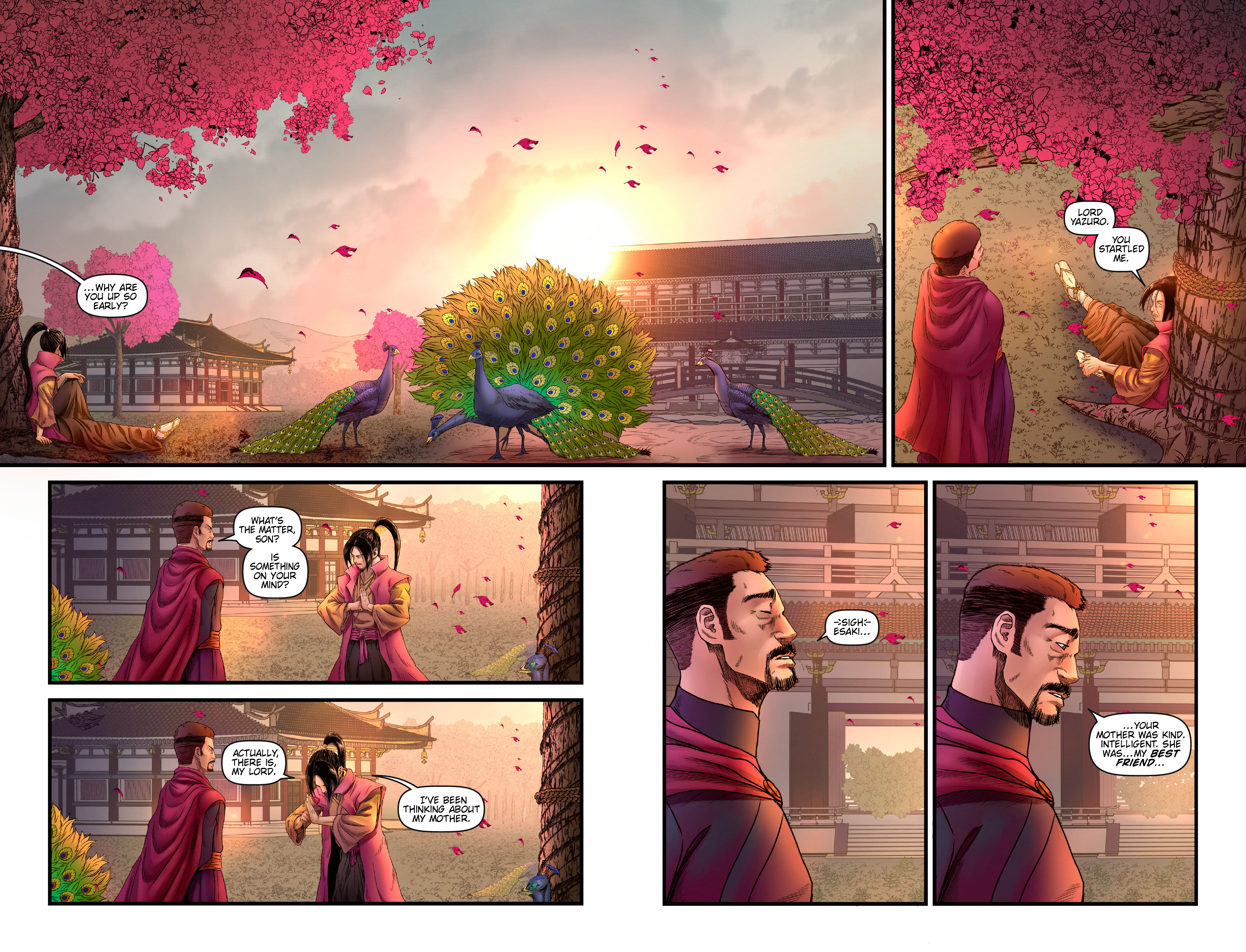 Read online Honor and Curse comic -  Issue #8 - 4