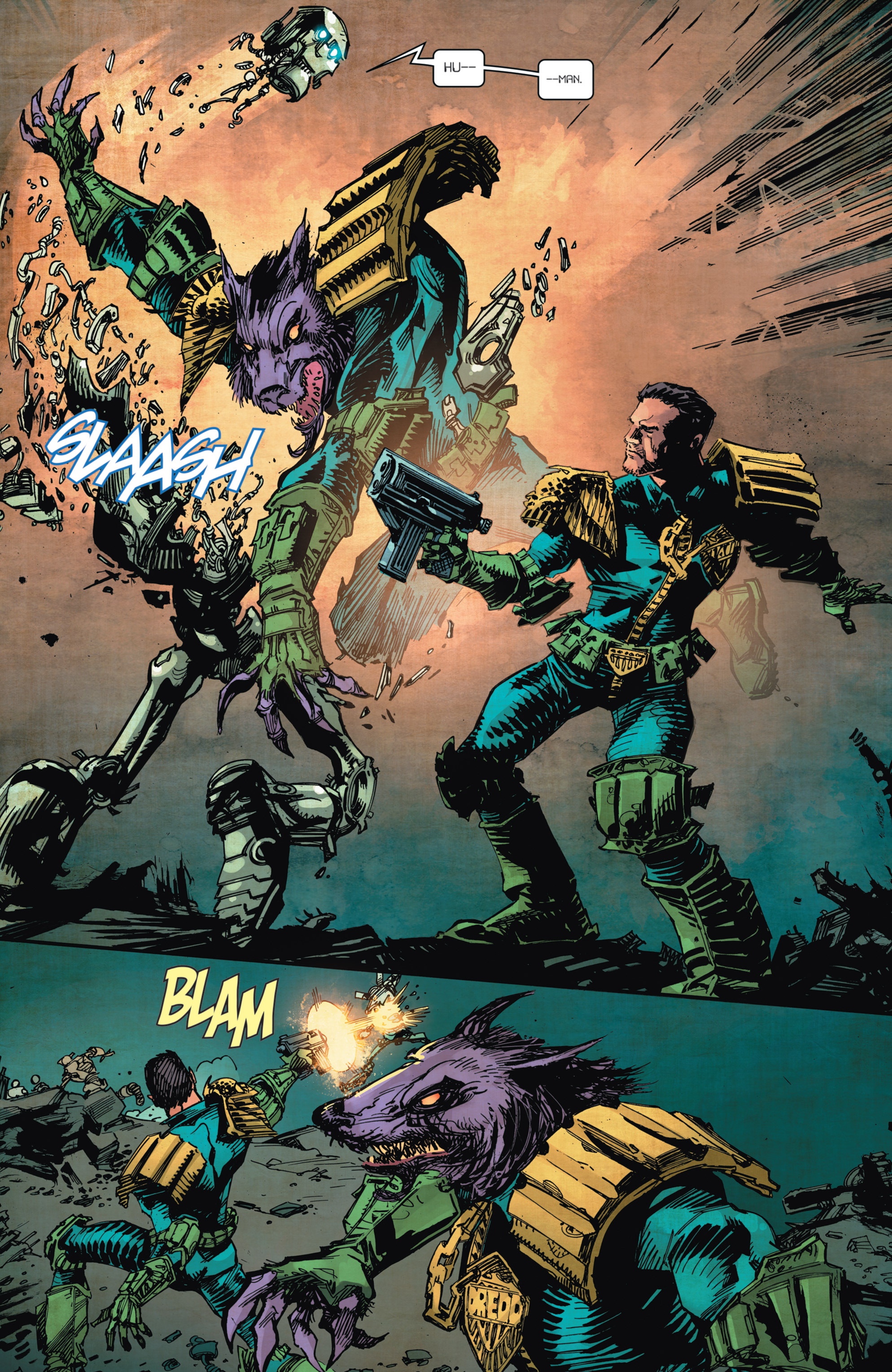 Read online Judge Dredd: Deviations comic -  Issue # Full - 21