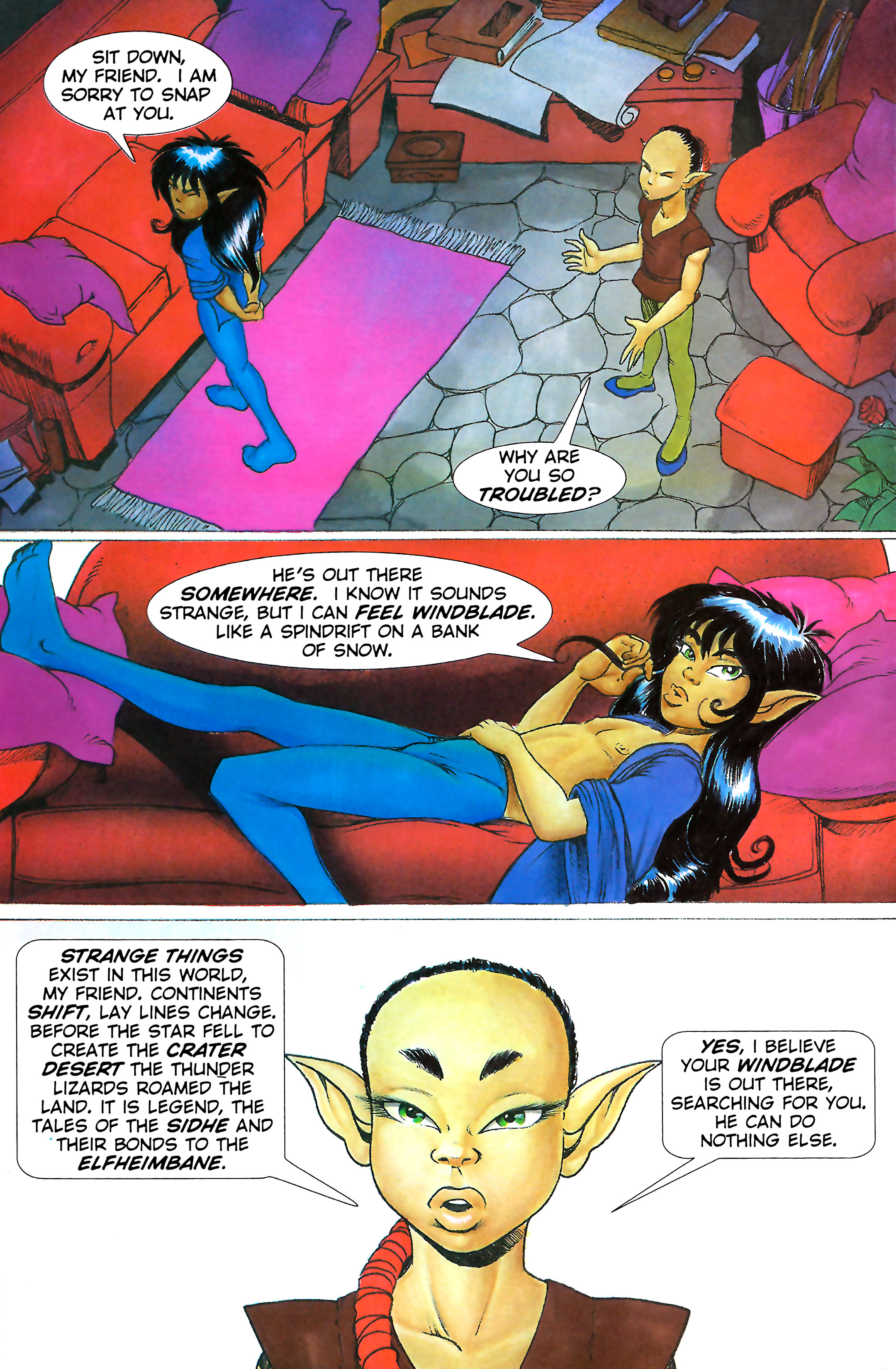 Read online Legend of the Elflord comic -  Issue #2 - 24