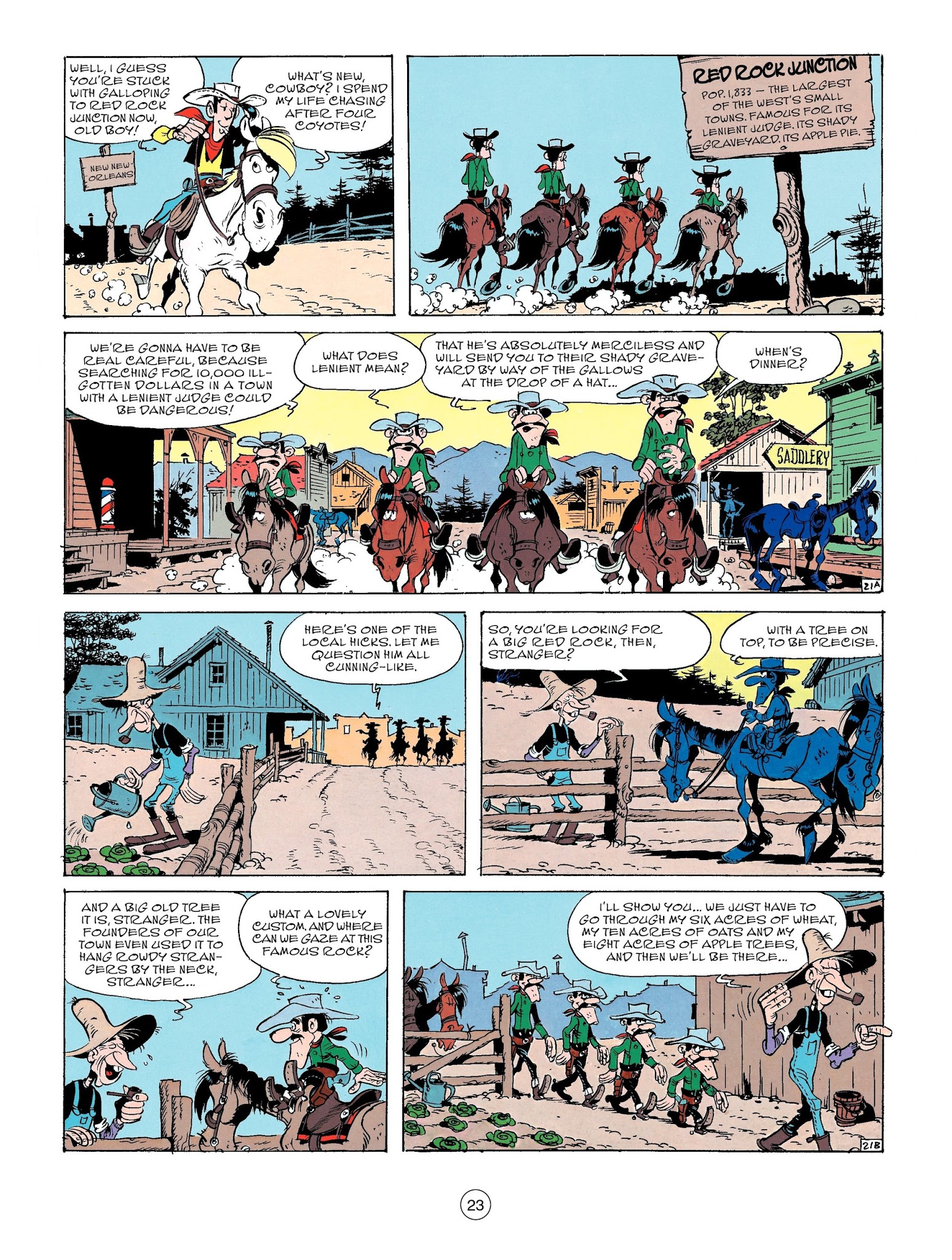 Read online A Lucky Luke Adventure comic -  Issue #58 - 23
