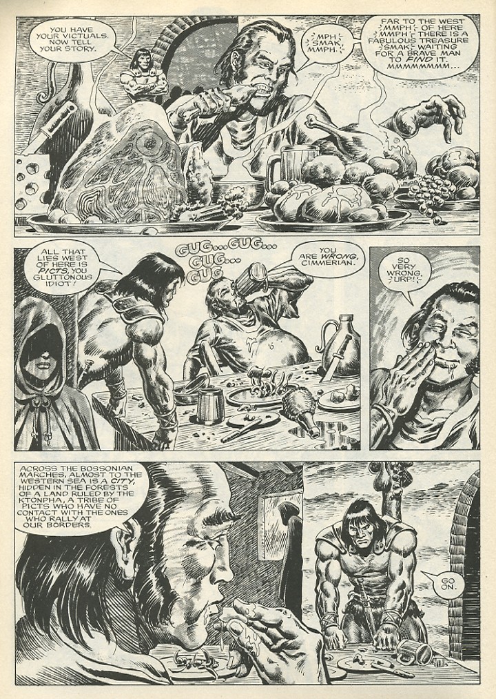 Read online The Savage Sword Of Conan comic -  Issue #138 - 16