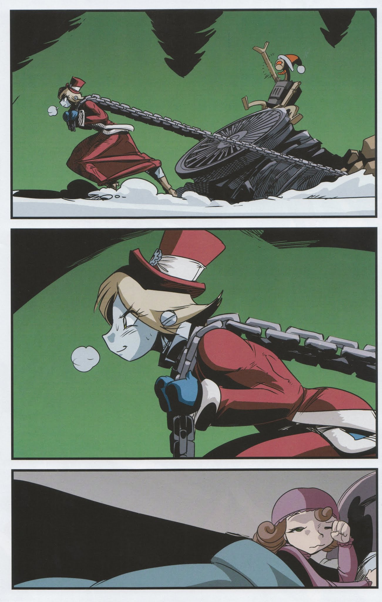 Read online Victorian Secret: Girls of Steampunk comic -  Issue # Holiday Special 1 - 7