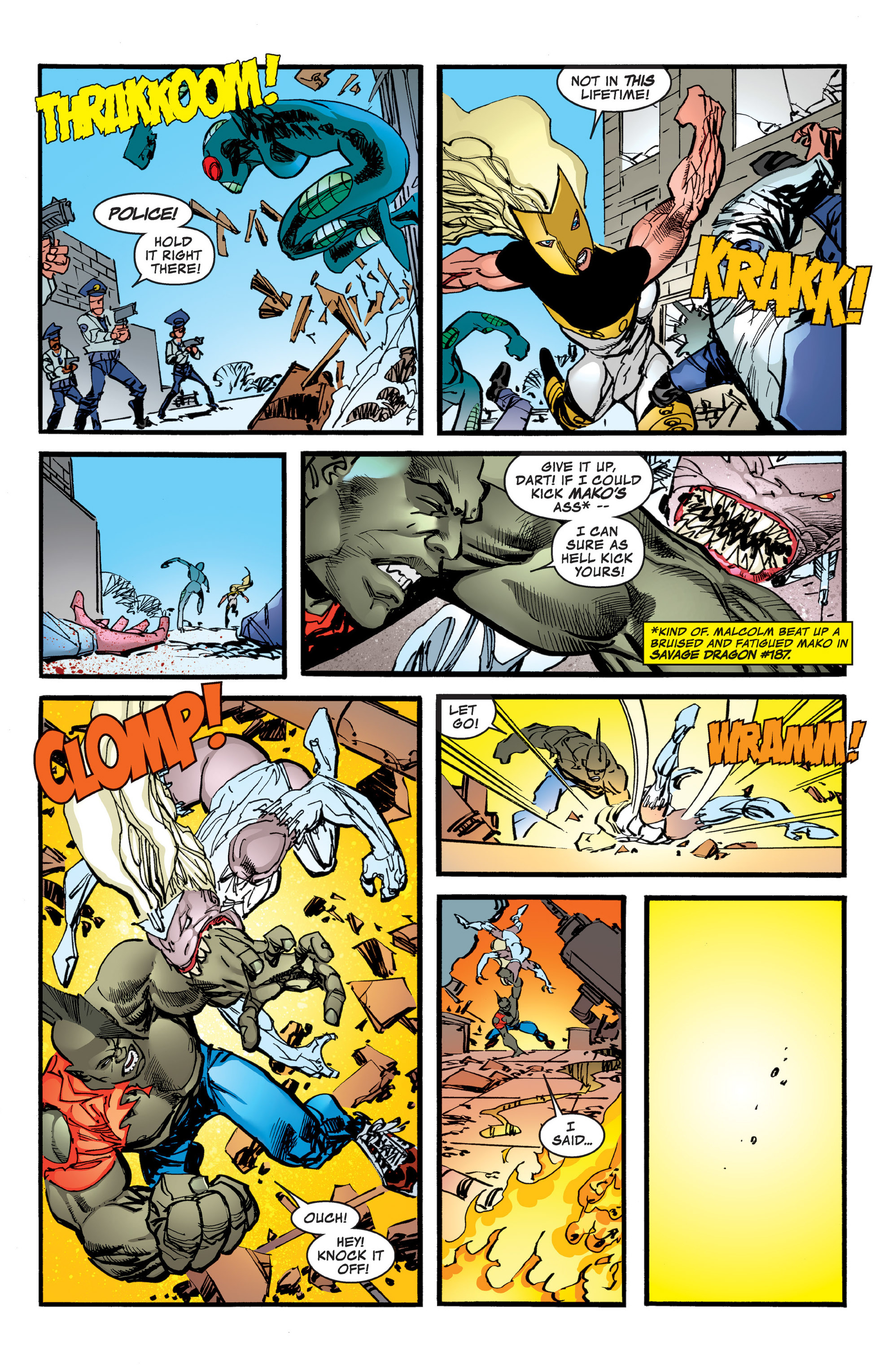 Read online The Savage Dragon (1993) comic -  Issue #201 - 18