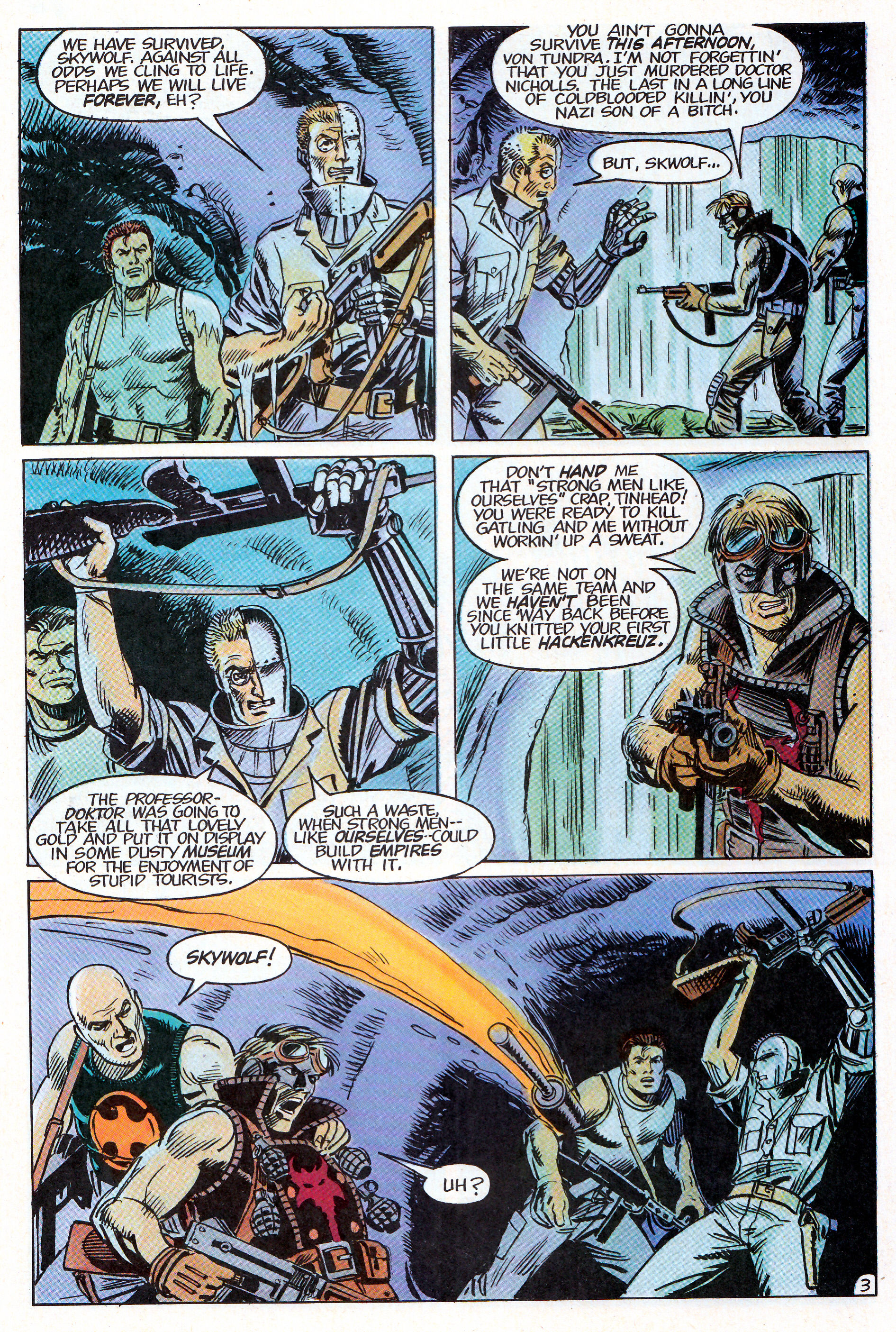 Read online Skywolf comic -  Issue #2 - 5