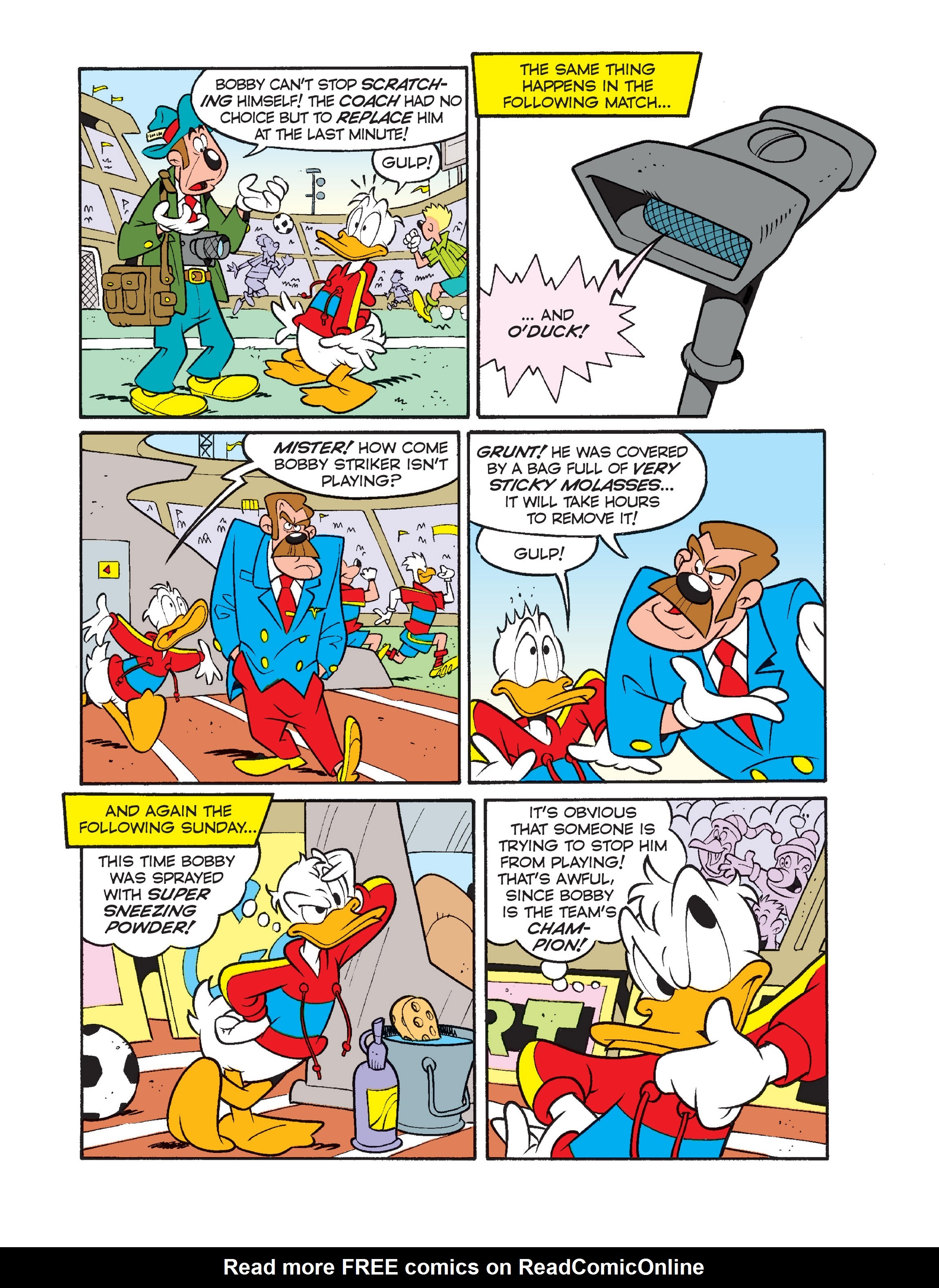 Read online Superduck and the World Champion of Soccer comic -  Issue # Full - 11