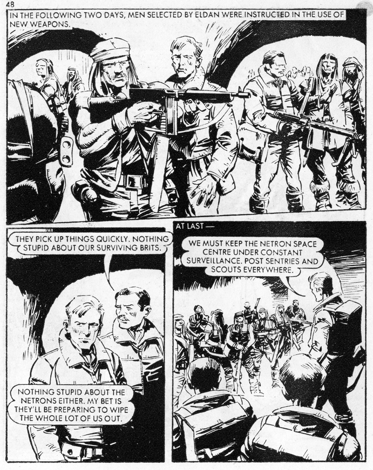 Read online Starblazer comic -  Issue #105 - 48