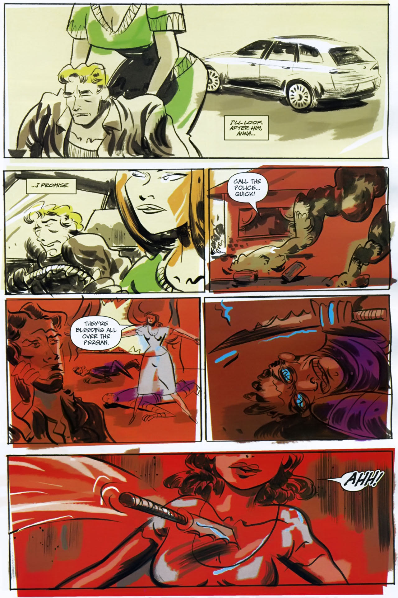 Read online Killing Girl comic -  Issue #4 - 10