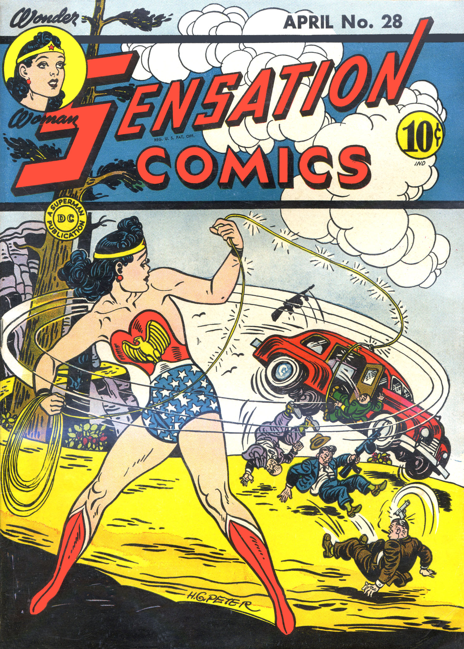 Read online Sensation (Mystery) Comics comic -  Issue #28 - 1