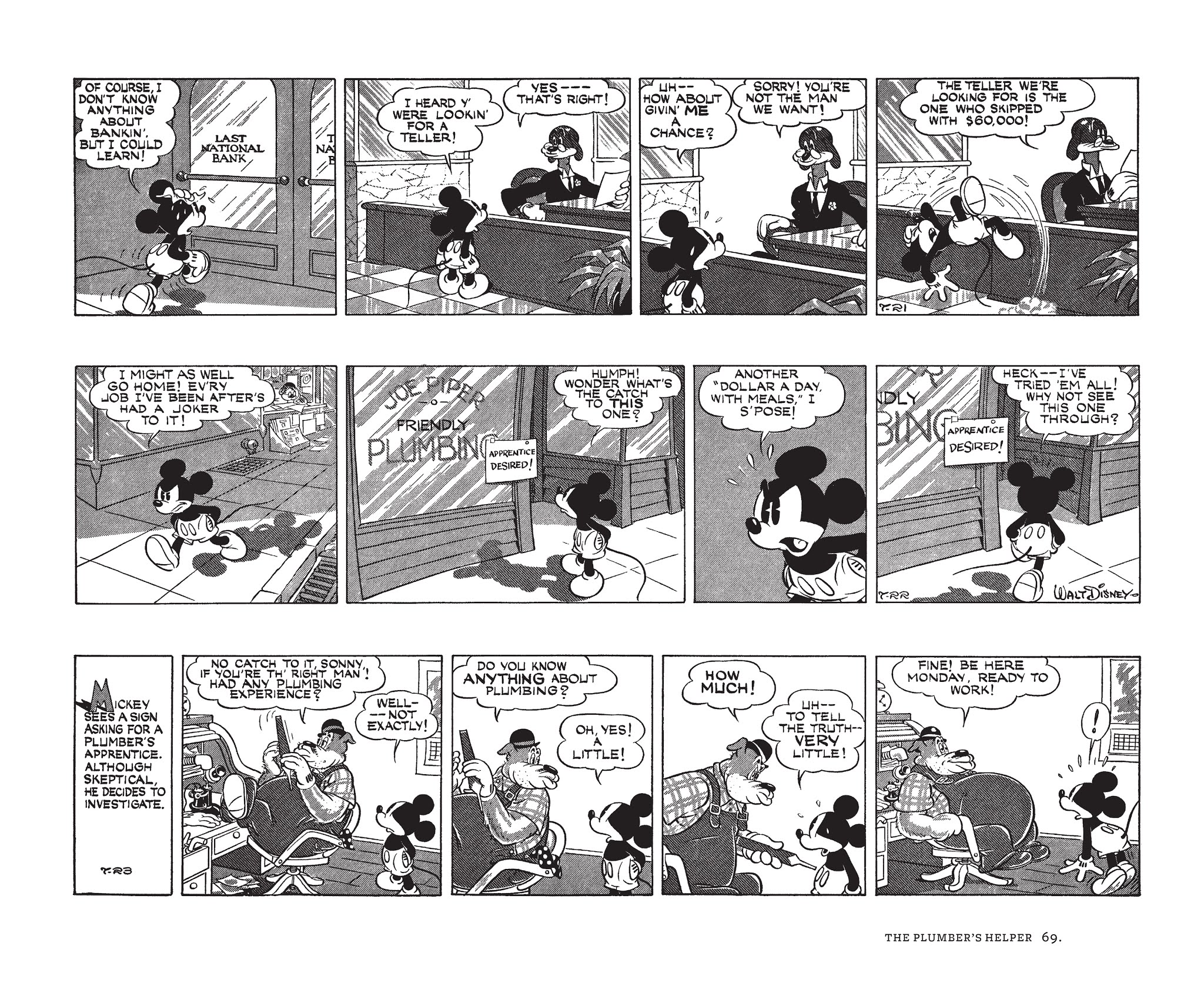 Read online Walt Disney's Mickey Mouse by Floyd Gottfredson comic -  Issue # TPB 5 (Part 1) - 69