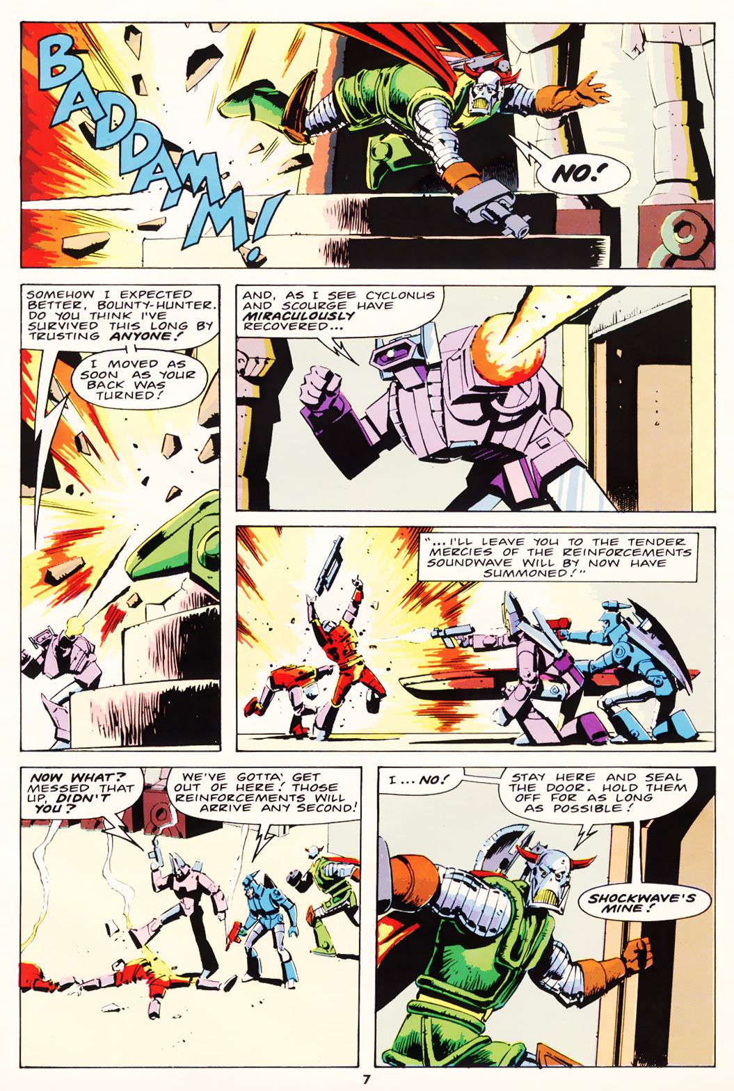 Read online The Transformers (UK) comic -  Issue #147 - 7
