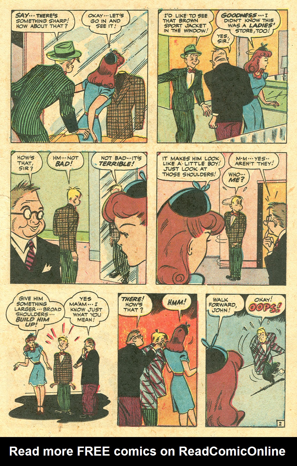 Read online Tessie the Typist comic -  Issue #11 - 17