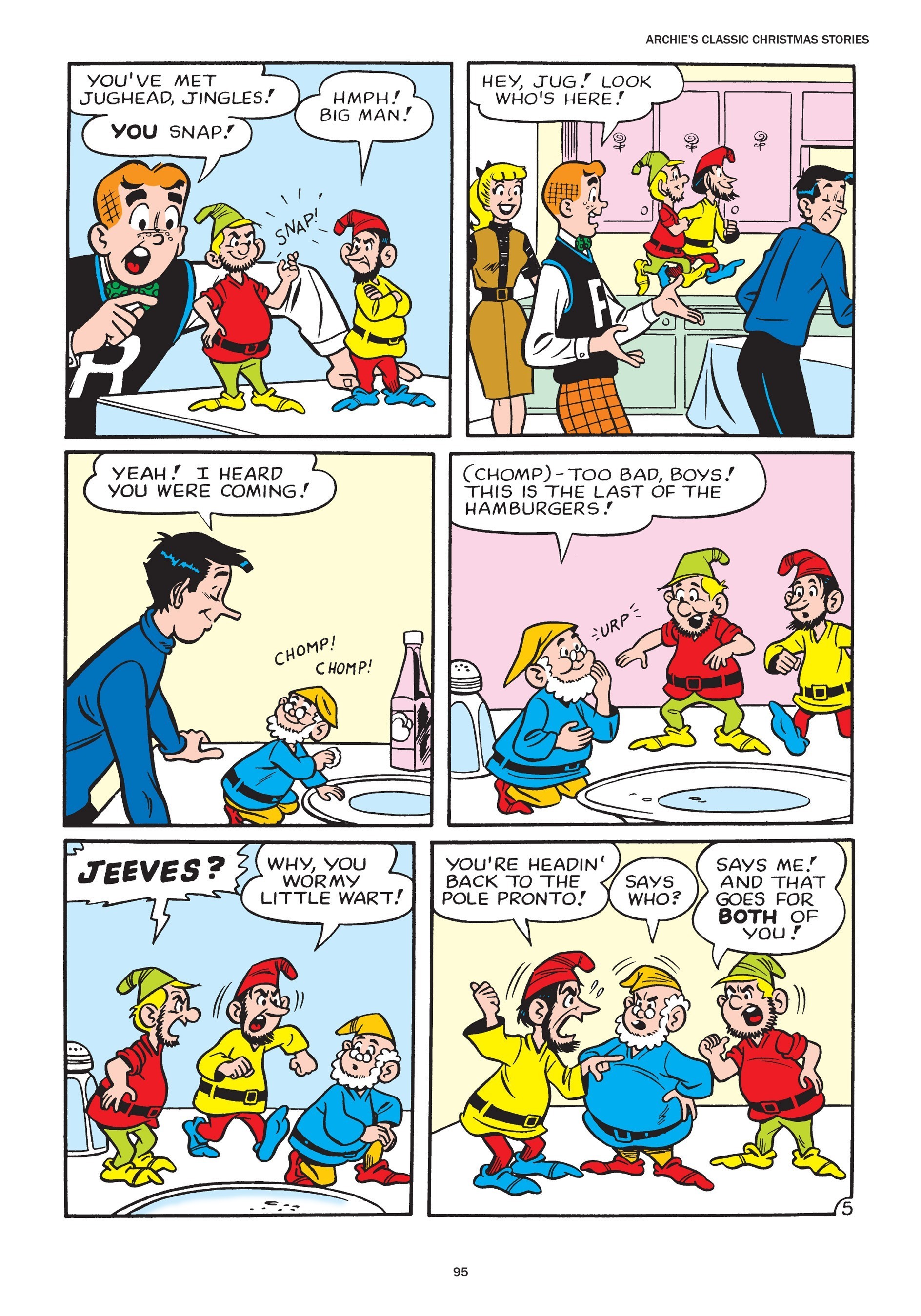 Read online Archie's Classic Christmas Stories comic -  Issue # TPB - 96
