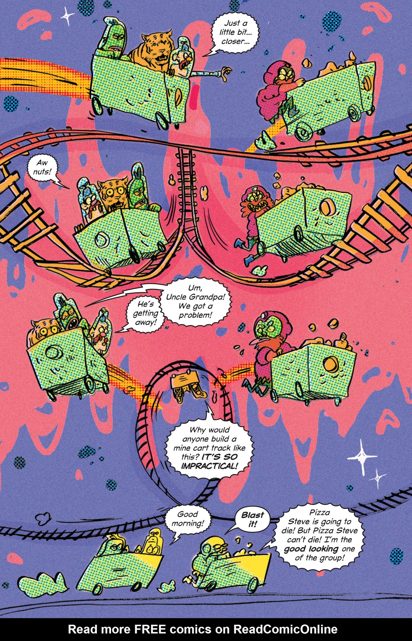 Read online Uncle Grandpa and the Time Casserole comic -  Issue # TPB - 37