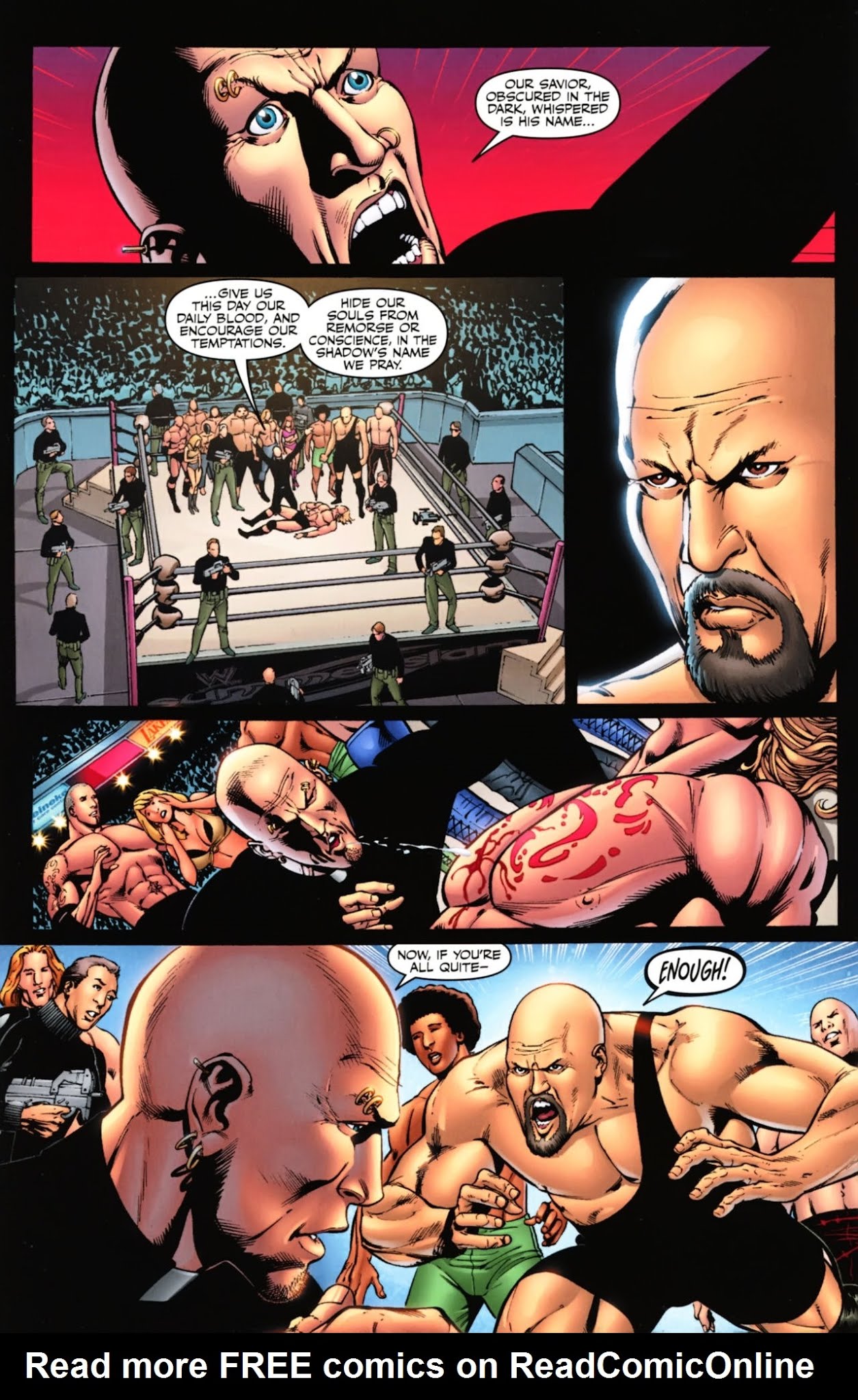 Read online WWE Heroes comic -  Issue #3 - 8