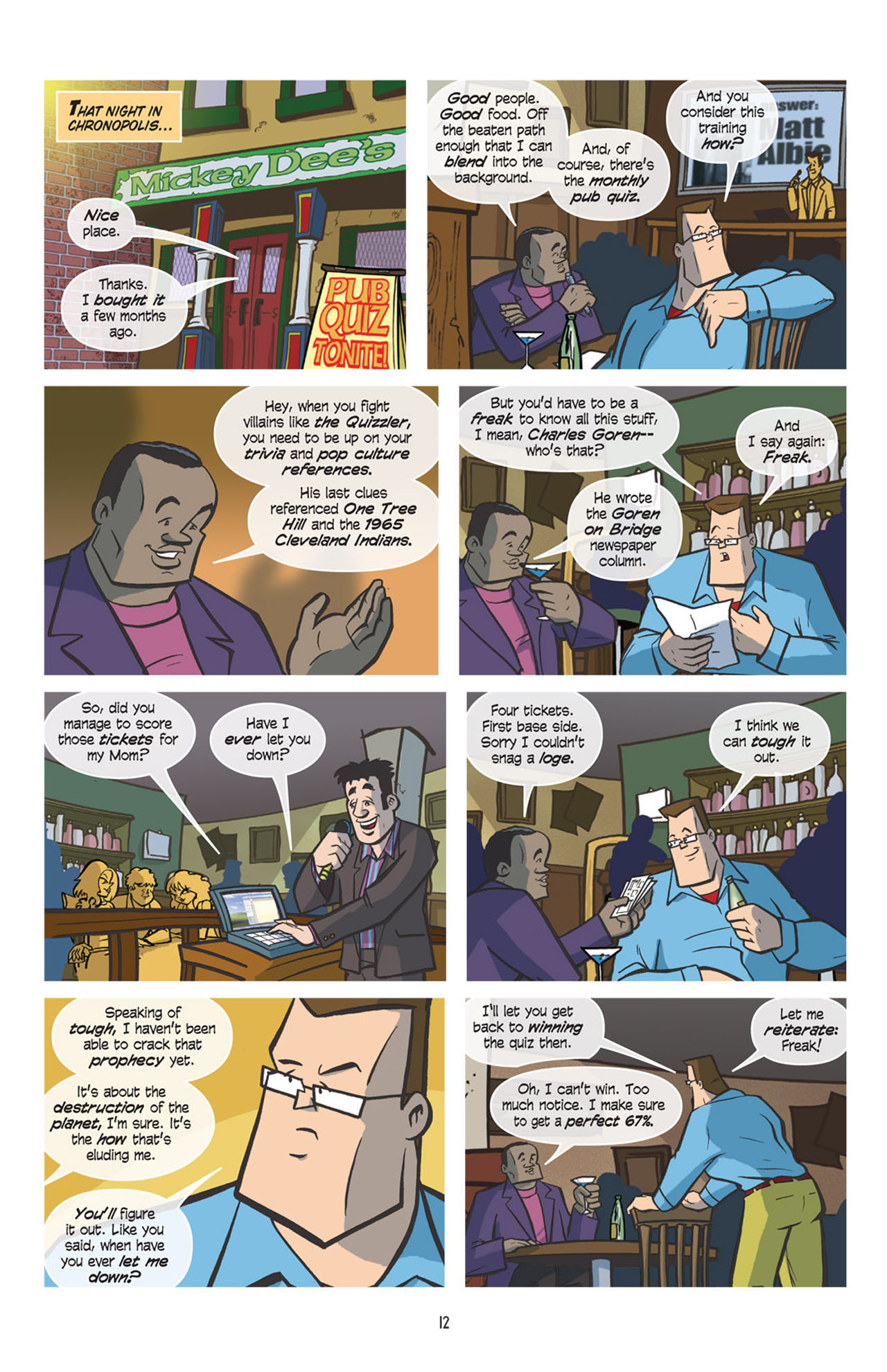 Read online Love and Capes comic -  Issue #5 - 13