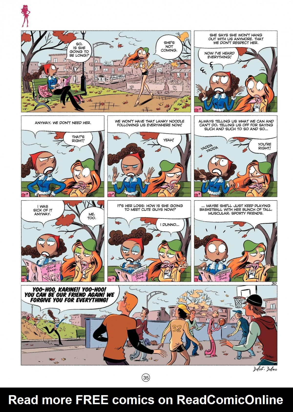 Read online The Bellybuttons comic -  Issue #1 - 35