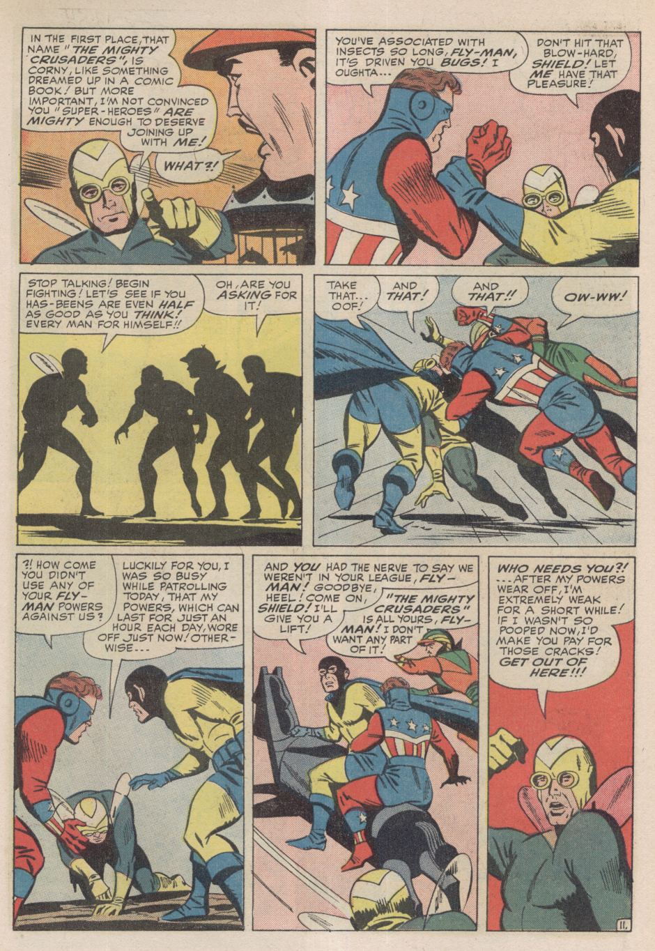 Read online Fly Man comic -  Issue #31 - 23