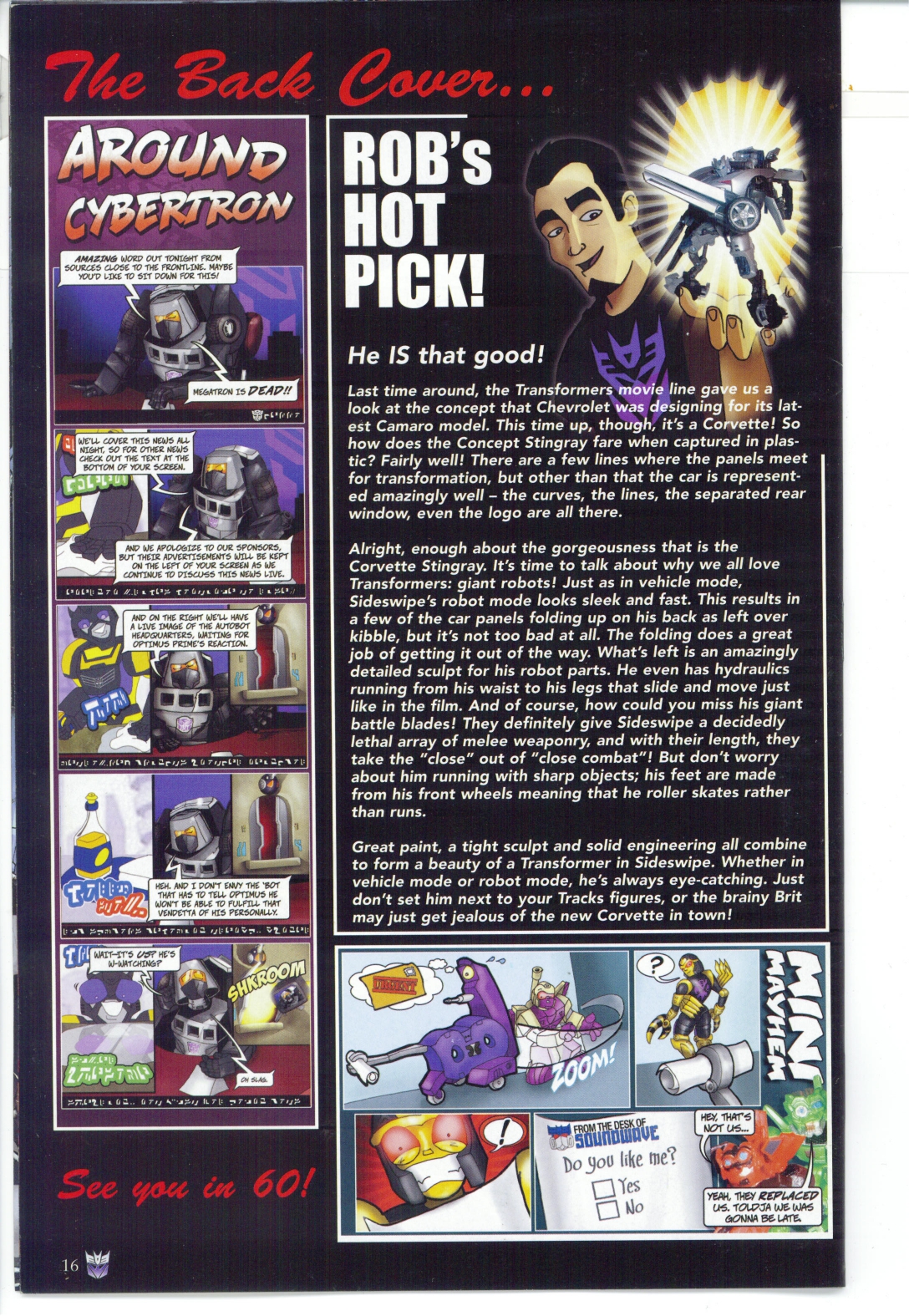 Read online Transformers: Collectors' Club comic -  Issue #28 - 16