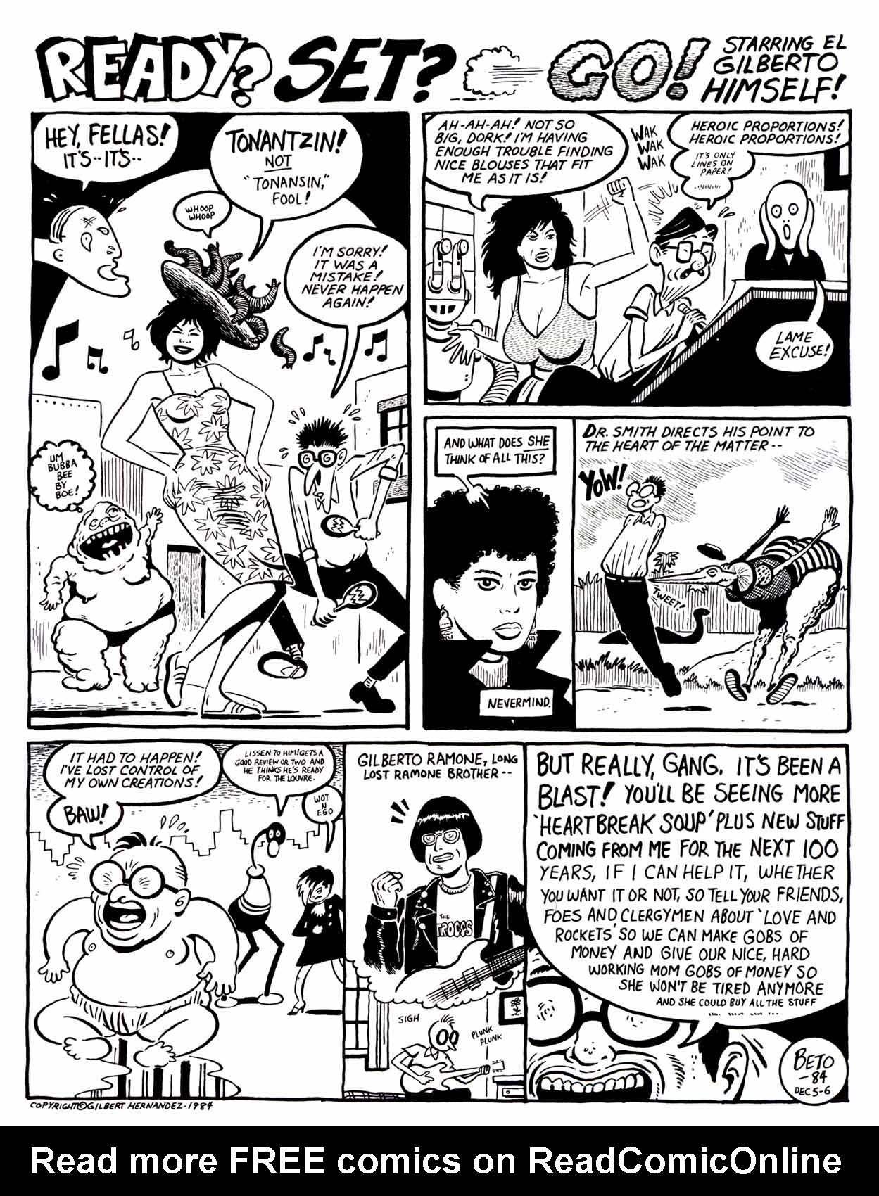 Read online Love and Rockets (1982) comic -  Issue #10 - 51